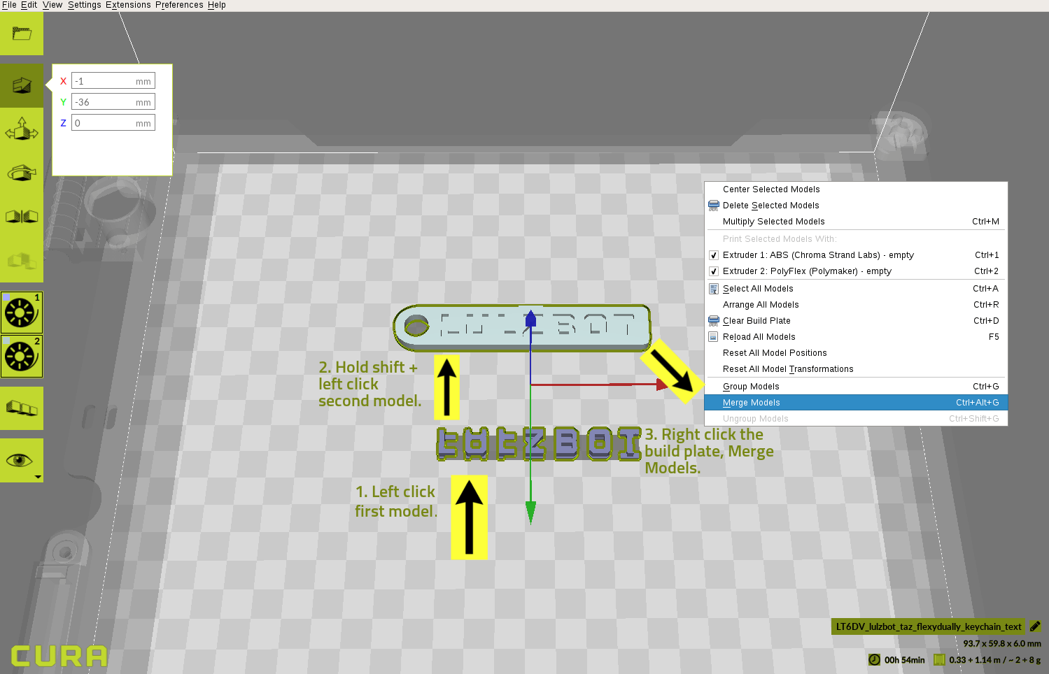 Cura LulzBot Edition What's New LulzBot