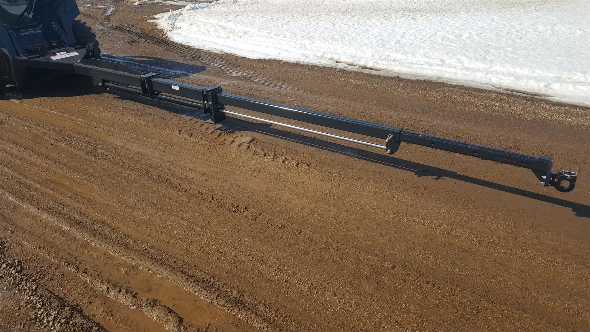 Jenkins 10'20' EXTENDABLE BOOM Loader and Skid Steer Attachment