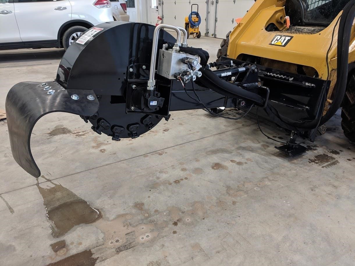 Jenkins Stump Grinder Loader and Skid Steer Attachment 5,750 Machinery Pete