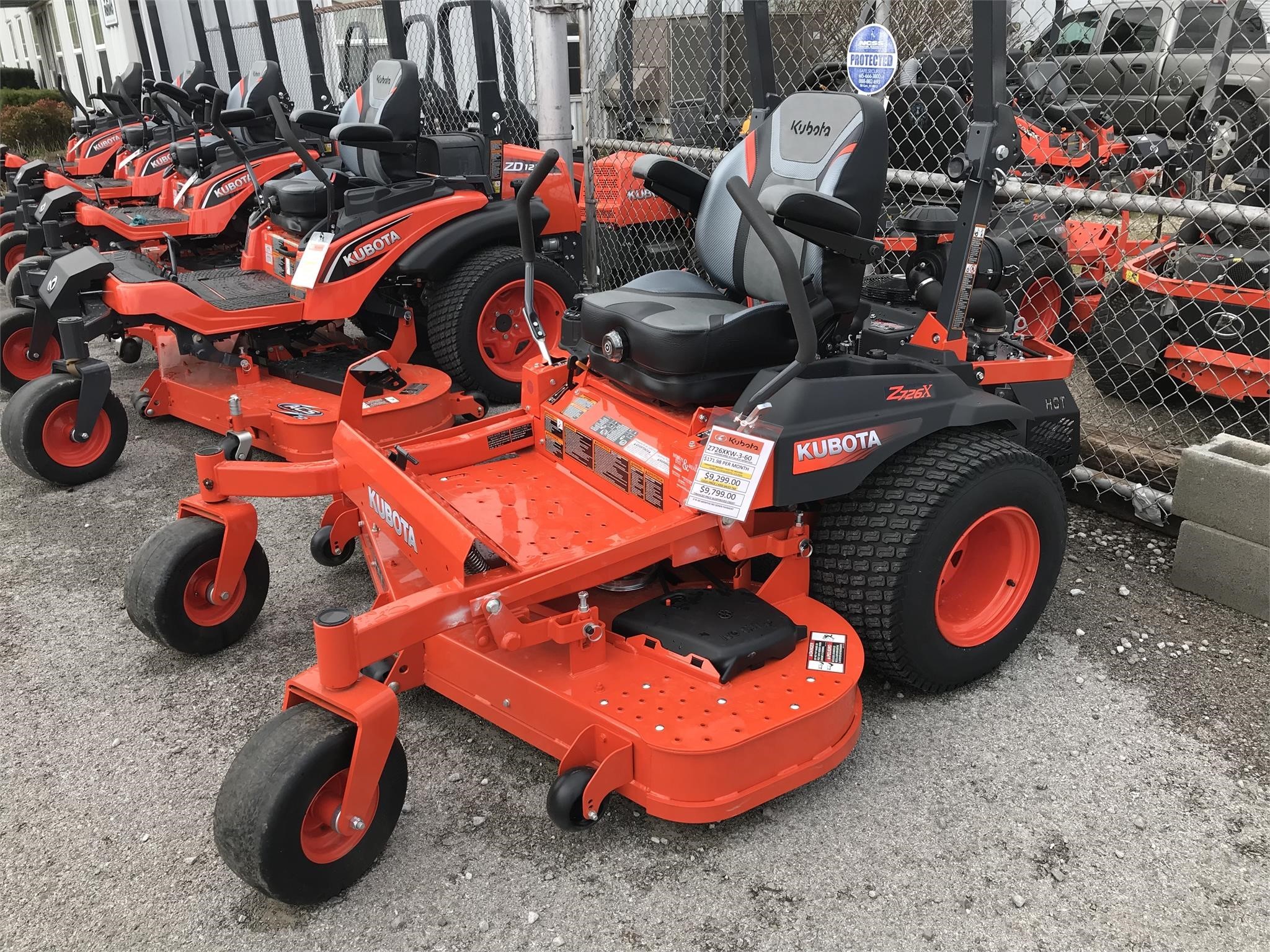 2024 Kubota Z726x Lawn Mower Call Machinery Pete