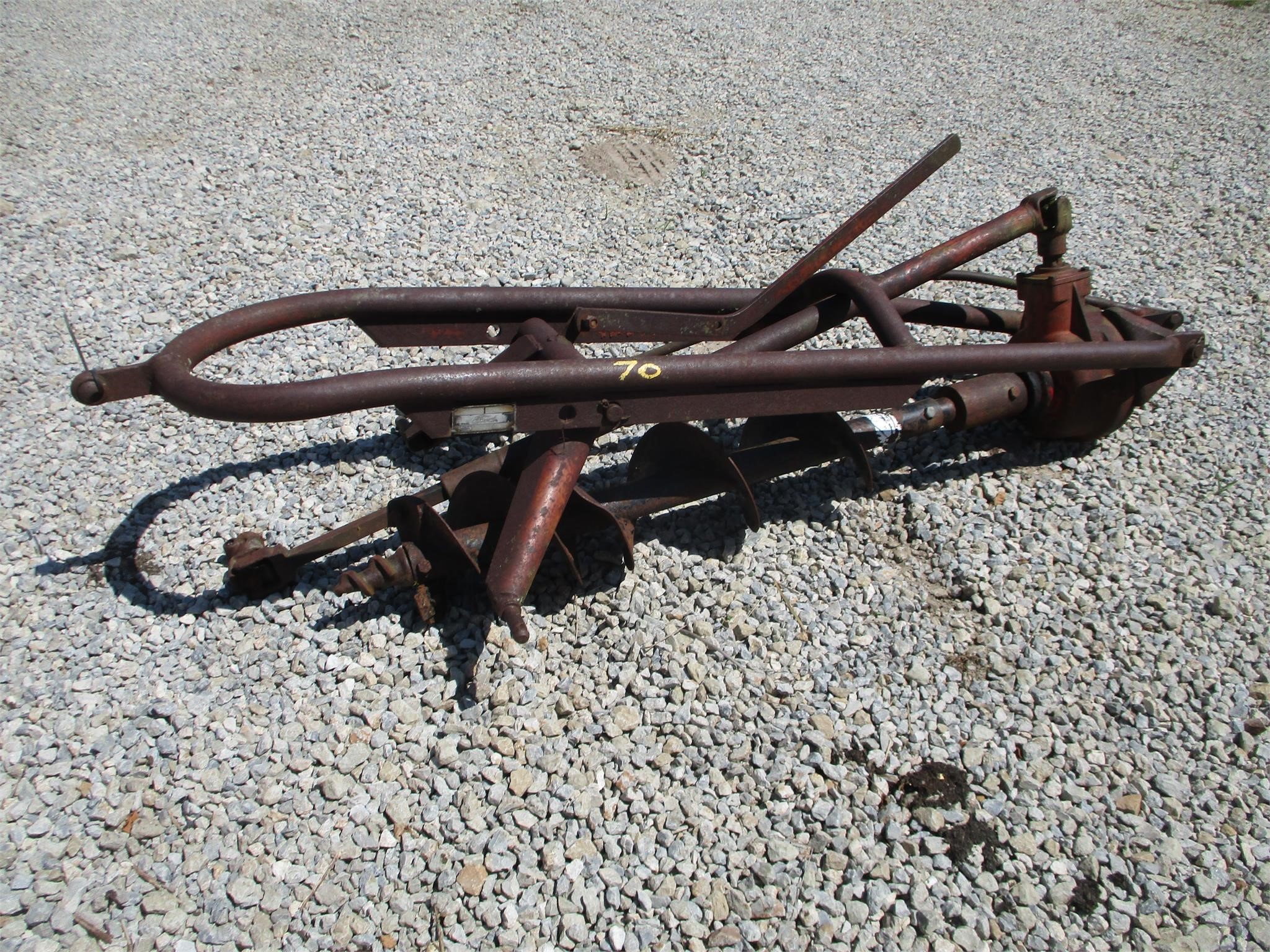 Ford 903 Post Hole Digger 550 Machinery Pete