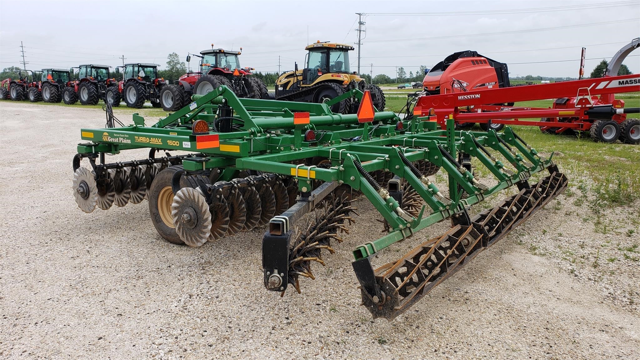Great Plains TurboMax 1500TM Vertical Tillage Waldo, Wisconsin 37,900 Machinery Pete