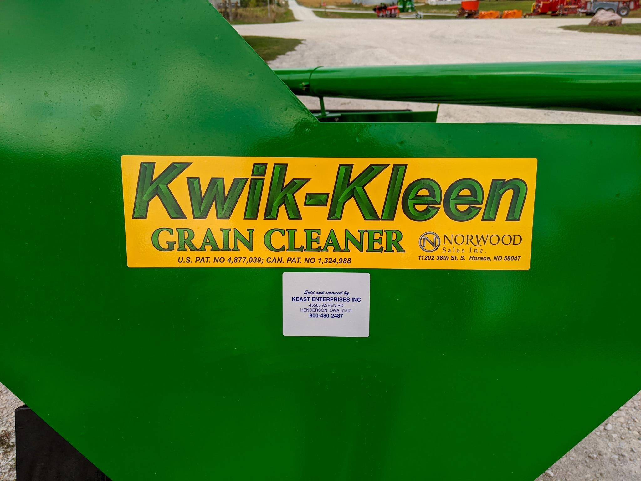 2023 Kwik Kleen 572 Grain Cleaner 12,630 Machinery Pete