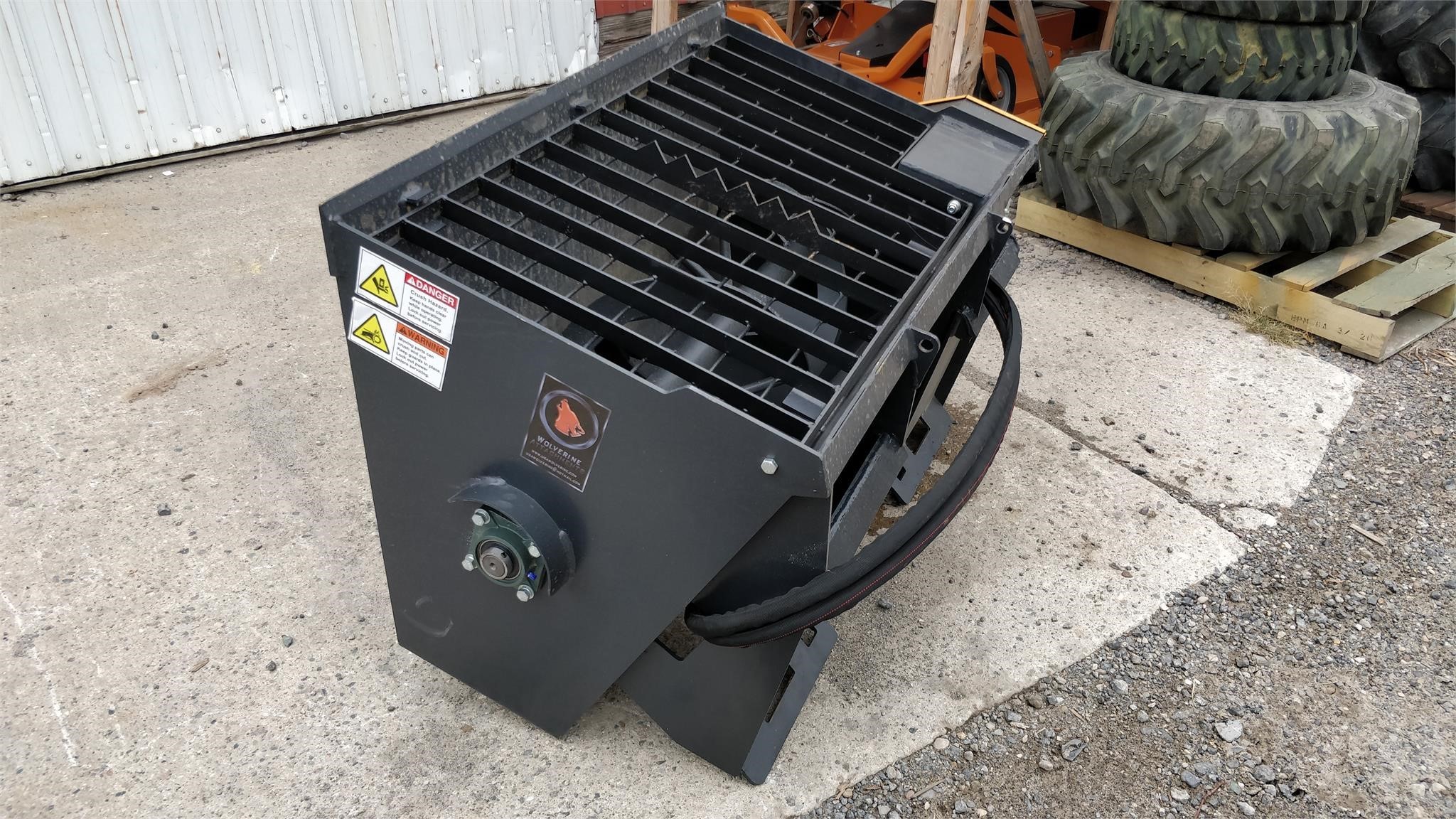 Wolverine CEMENT MIXER Loader and Skid Steer Attachment 2,950