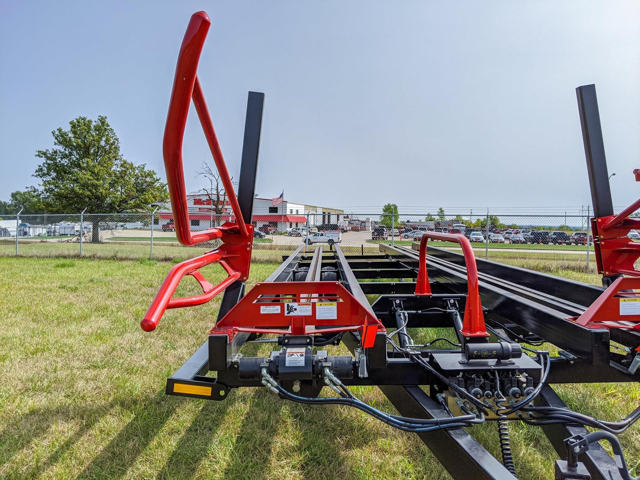 2024 Buhler Farm King 2450 Bale Wagons and Trailer 49,764