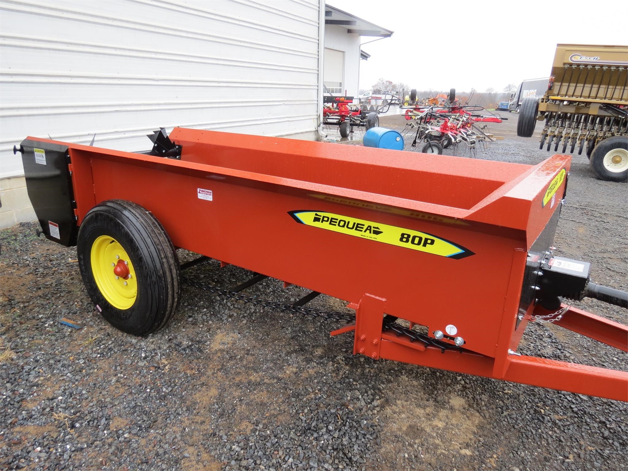 2023 Pequea 80P Manure Spreader 6,900 Machinery Pete