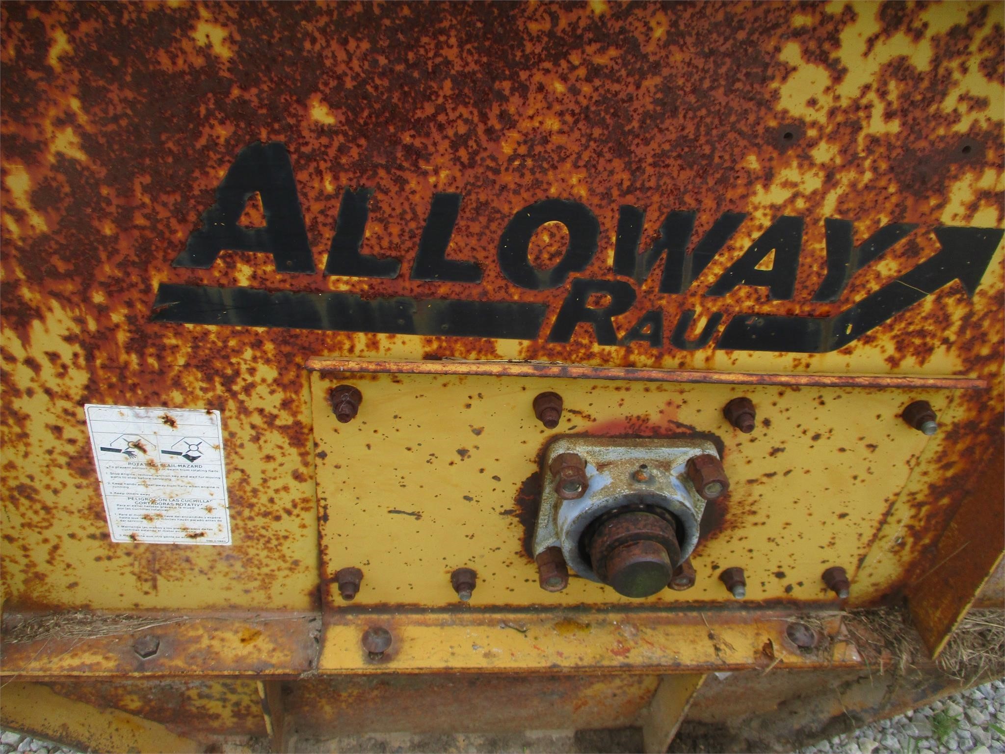 Alloway RAU Flail Choppers / Stalk Chopper 2,250 Machinery Pete