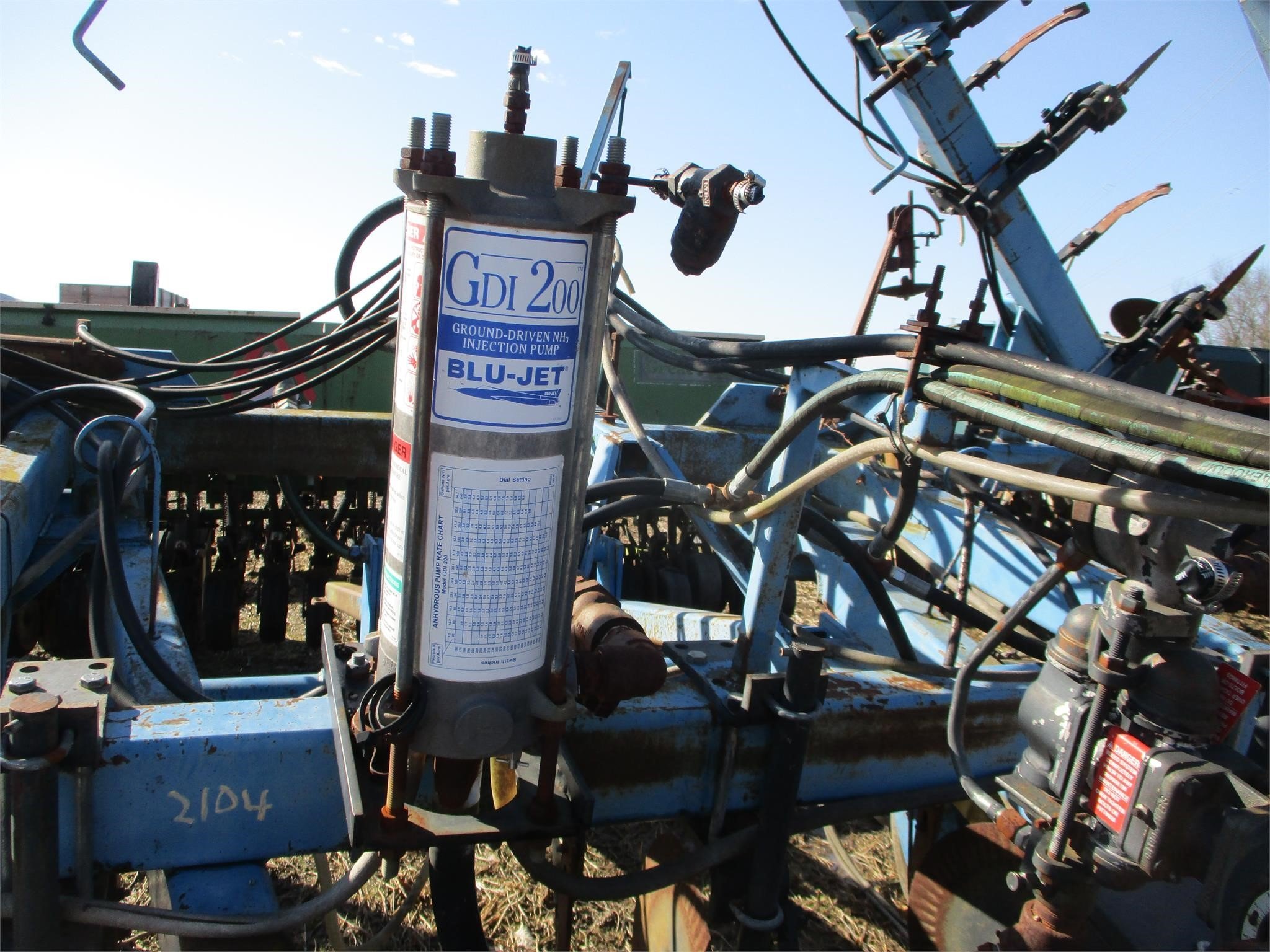 BluJet Landrunner II Toolbar 4,950 Machinery Pete