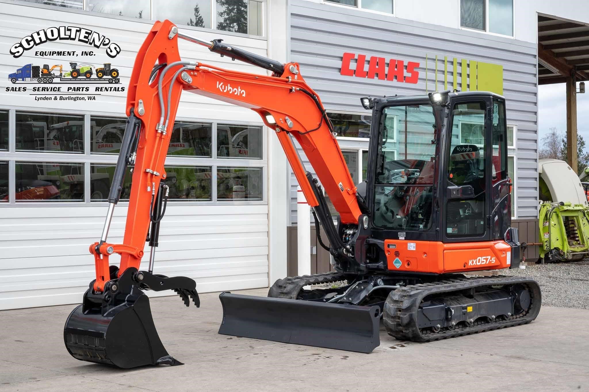 2021 Kubota KX0575 Excavators and Mini Excavator Lynden, Washington