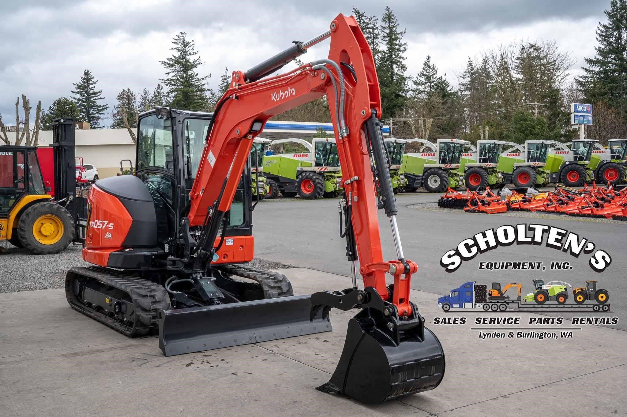 2021 Kubota KX0575 Excavators and Mini Excavator Lynden, Washington