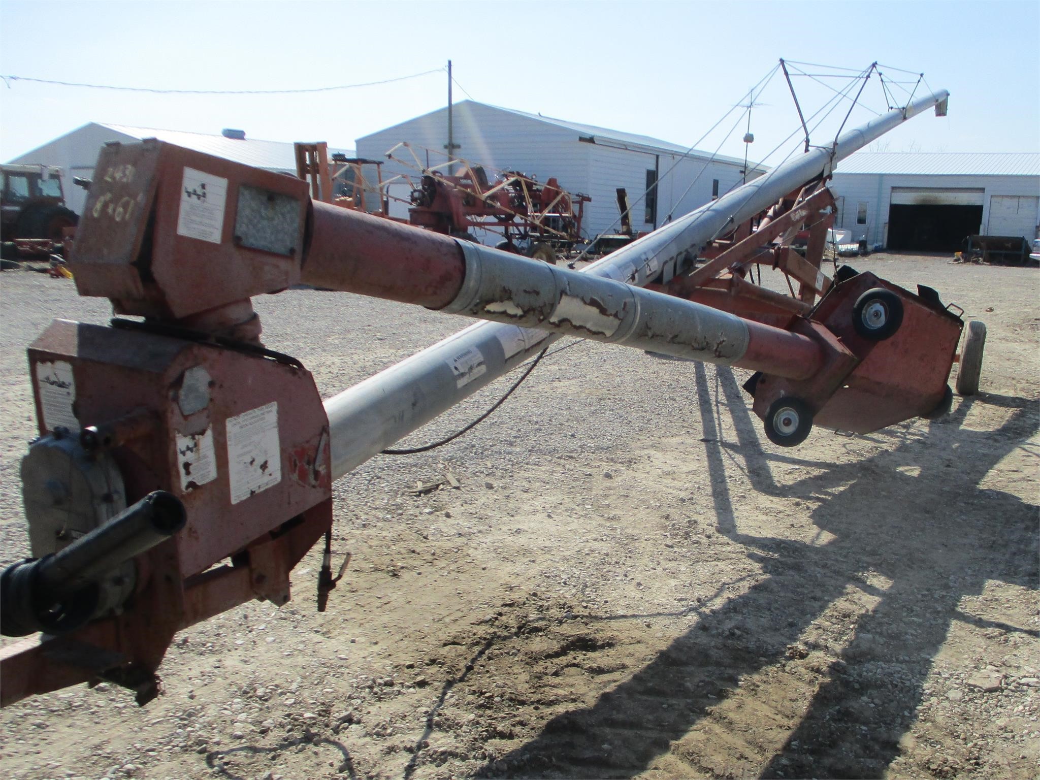 Mayrath 8x61 Augers and Conveyor 1,250 Machinery Pete