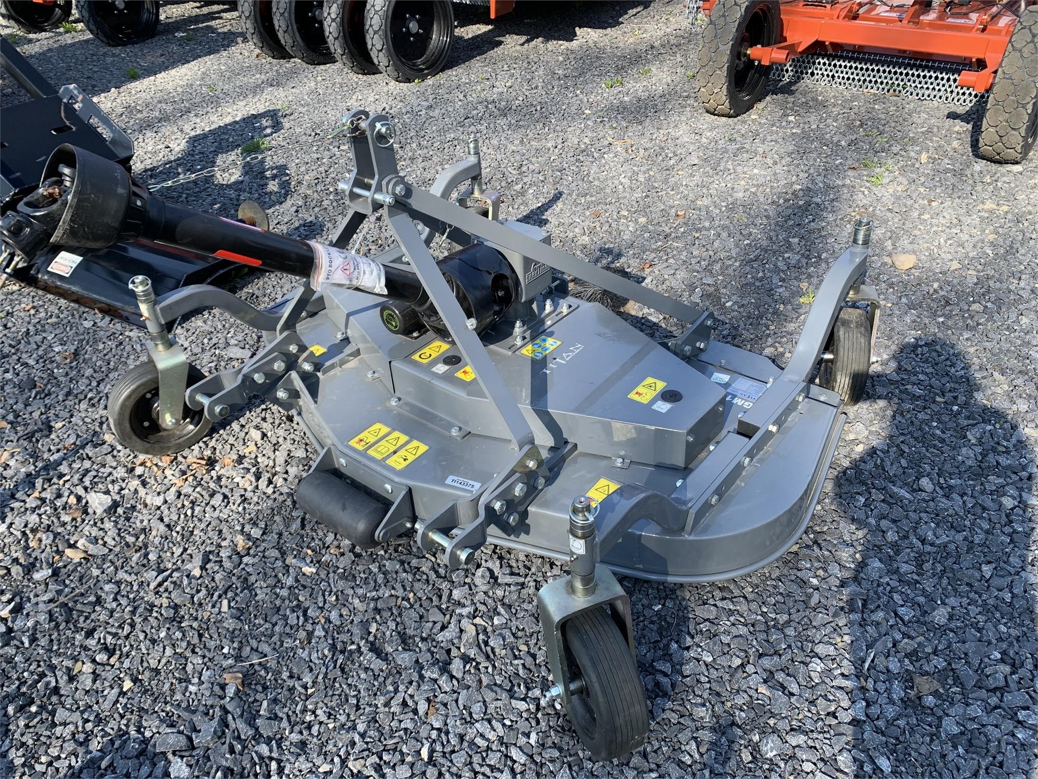 Titan Attachments SGM1.5 Rotary Cutter 2,500 Machinery Pete