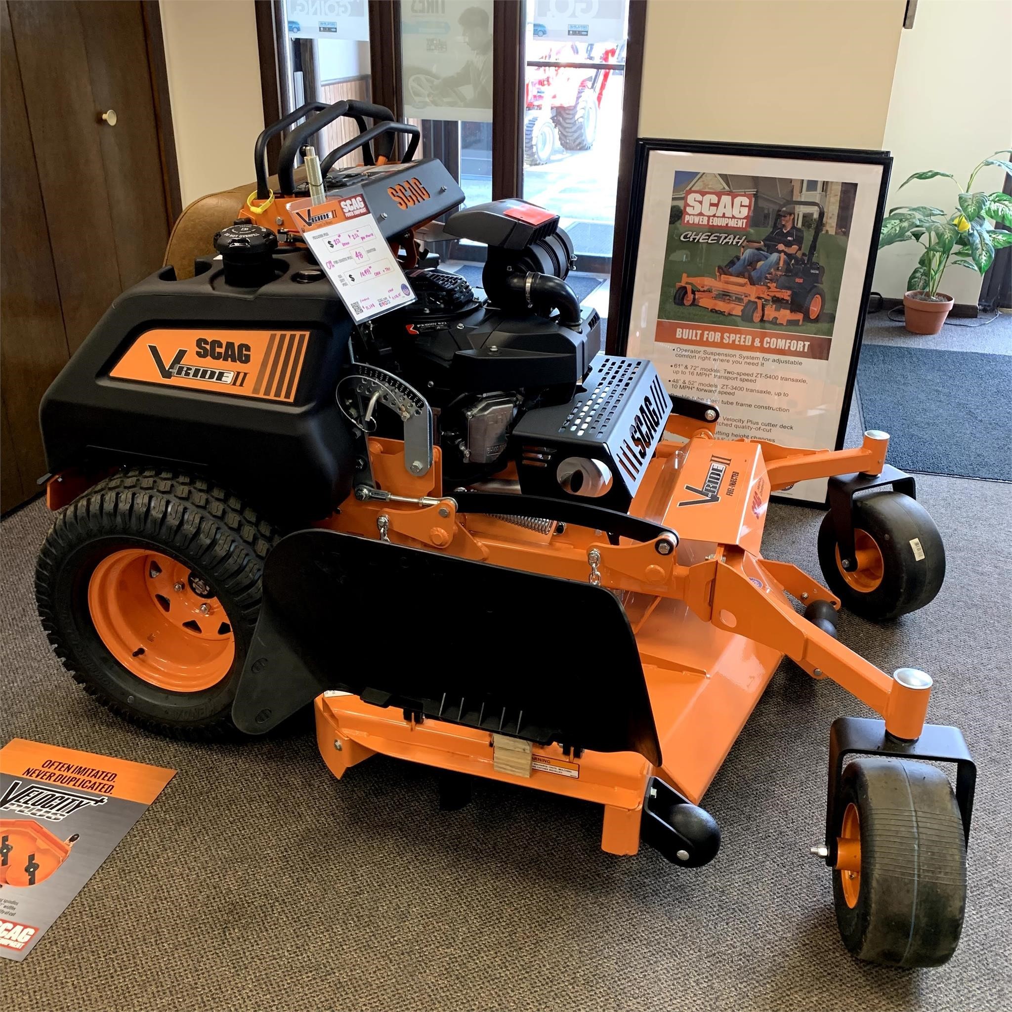 Scag SVRII61V38FXEFI Lawn Mower Call Machinery Pete