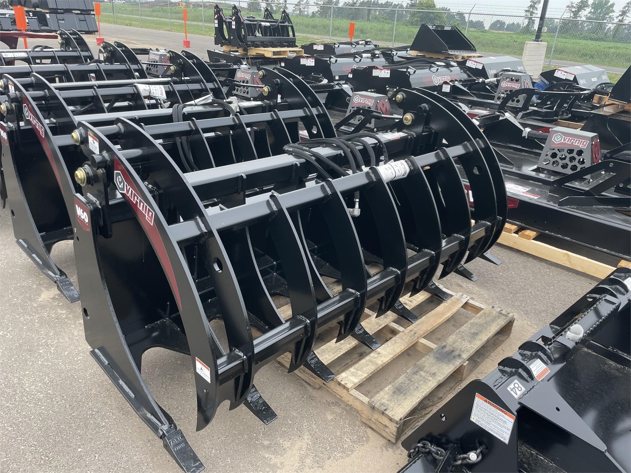 2023 Virnig RRG84 Loader and Skid Steer Attachment Call Machinery Pete