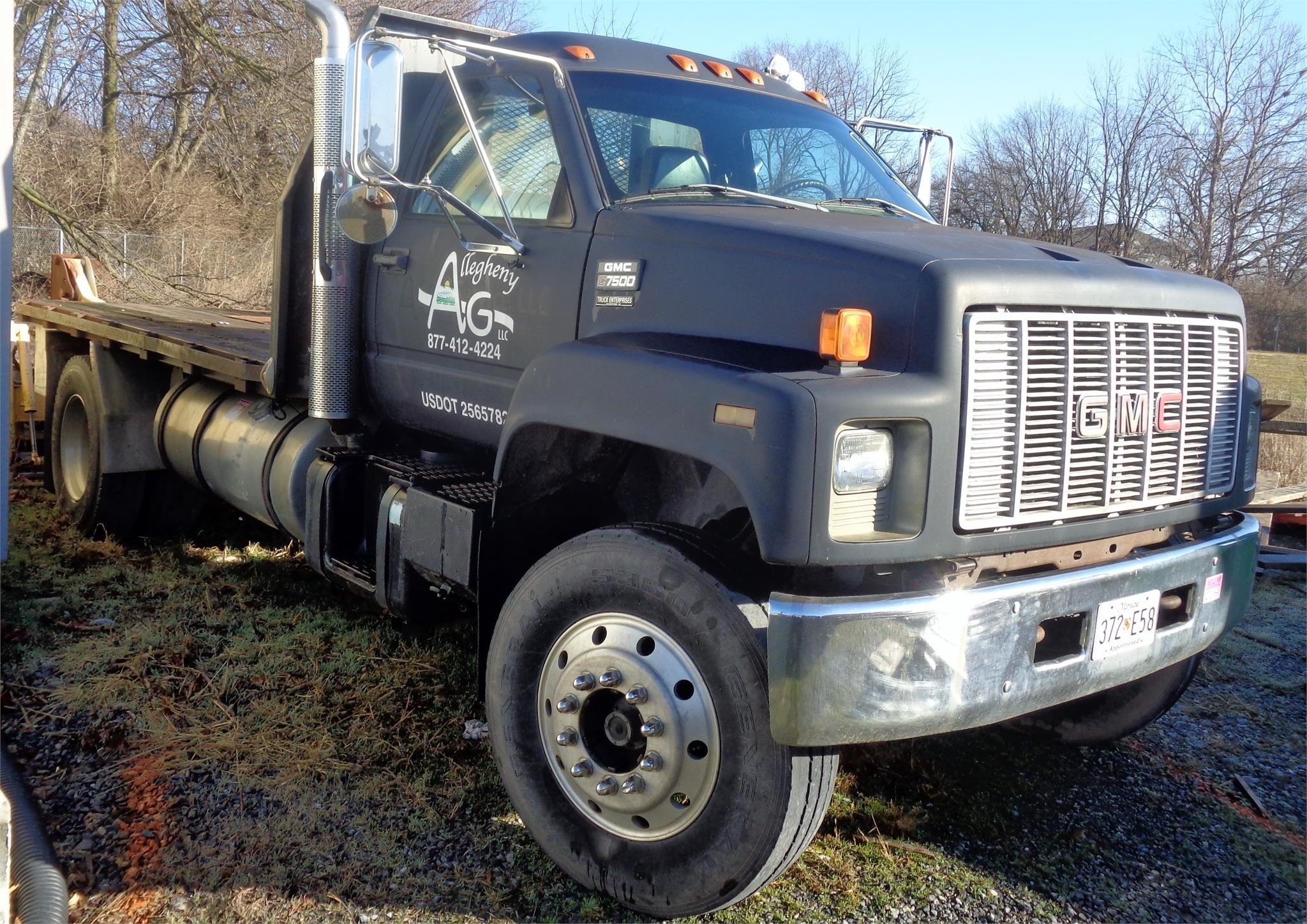 1997 GMC TopKick C7500 Semi Truck 12,900 Machinery Pete