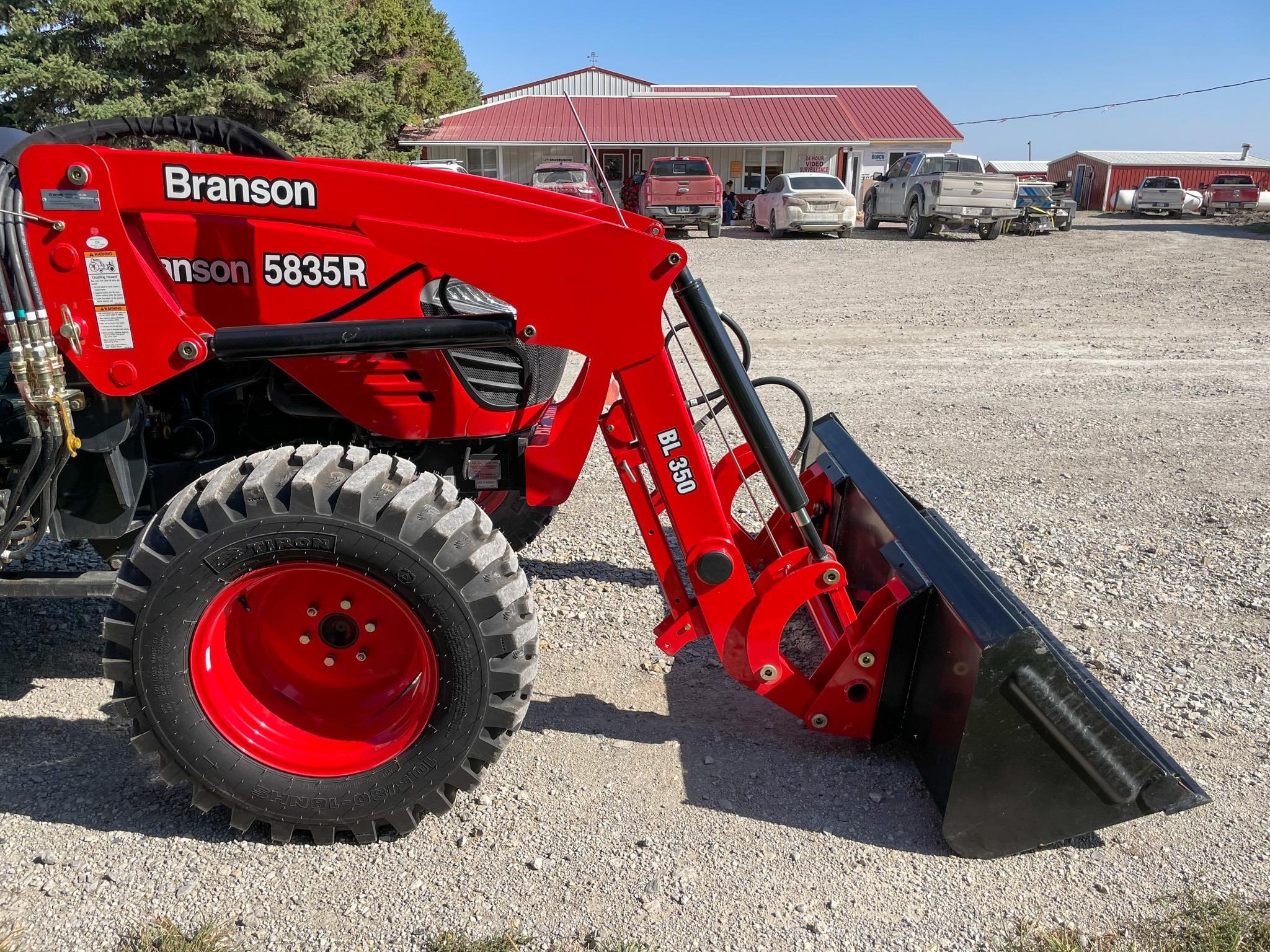 2023 Branson 5835R Tractor 34,374 Machinery Pete