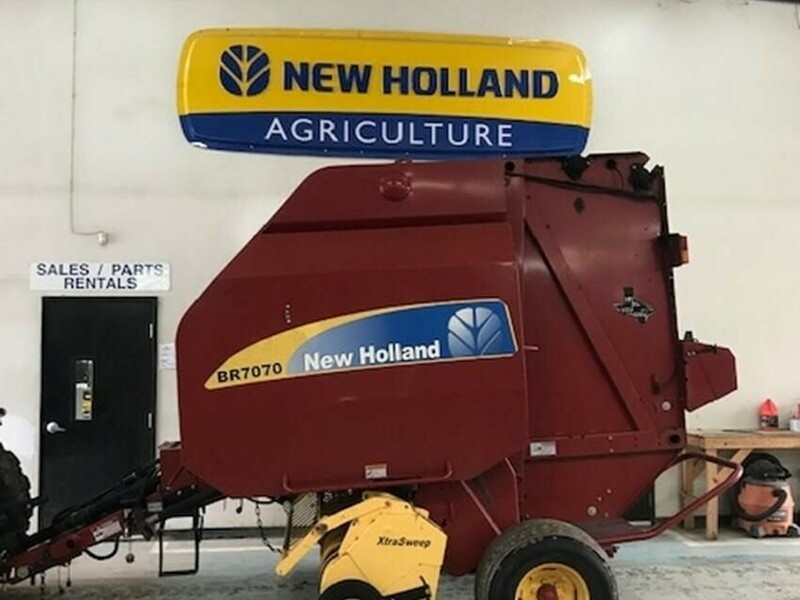 2012 New Holland BR7070 Round Baler 17,500 Machinery Pete