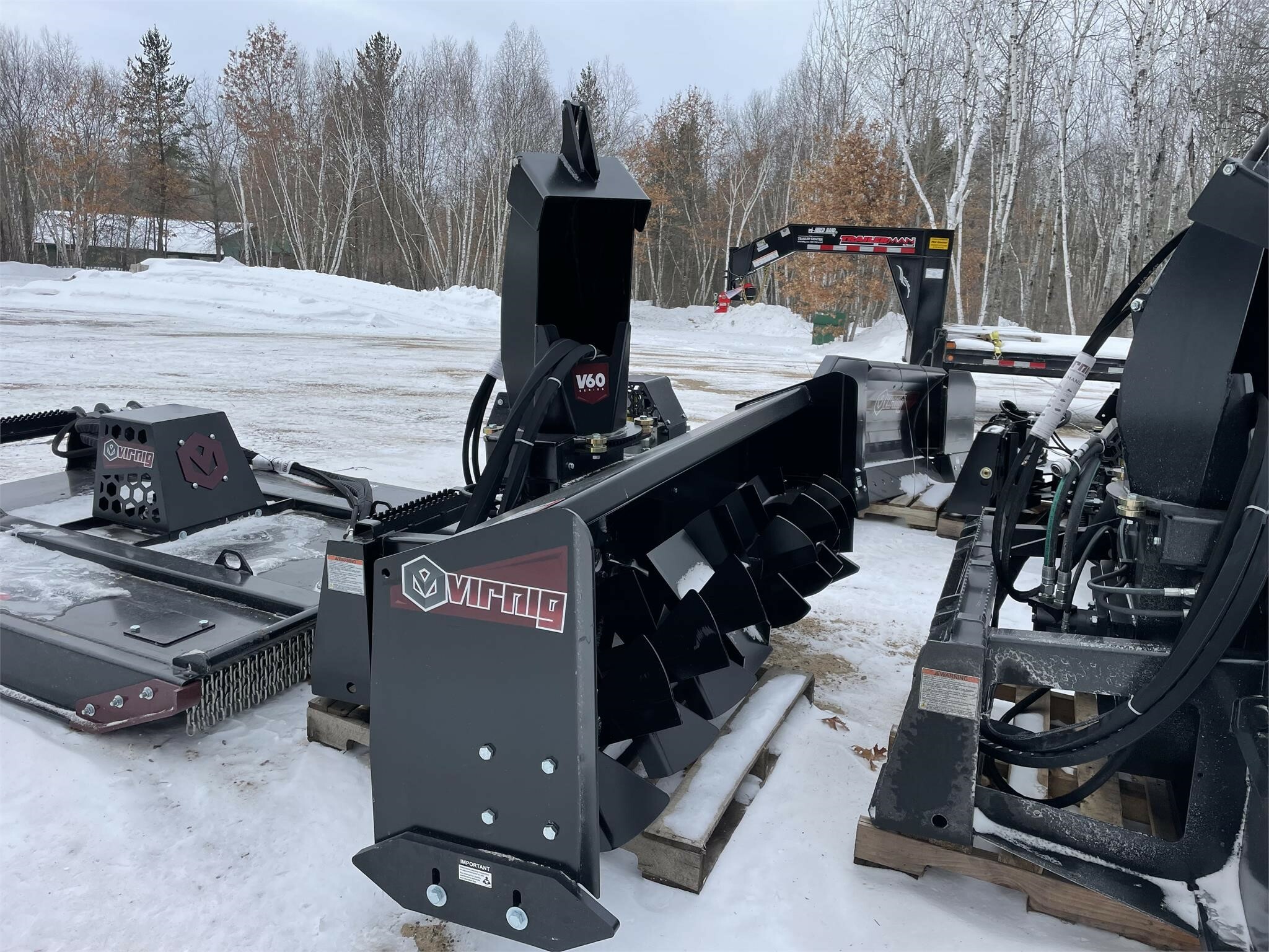 2023 Virnig VBW84 Snow Blower Call Machinery Pete