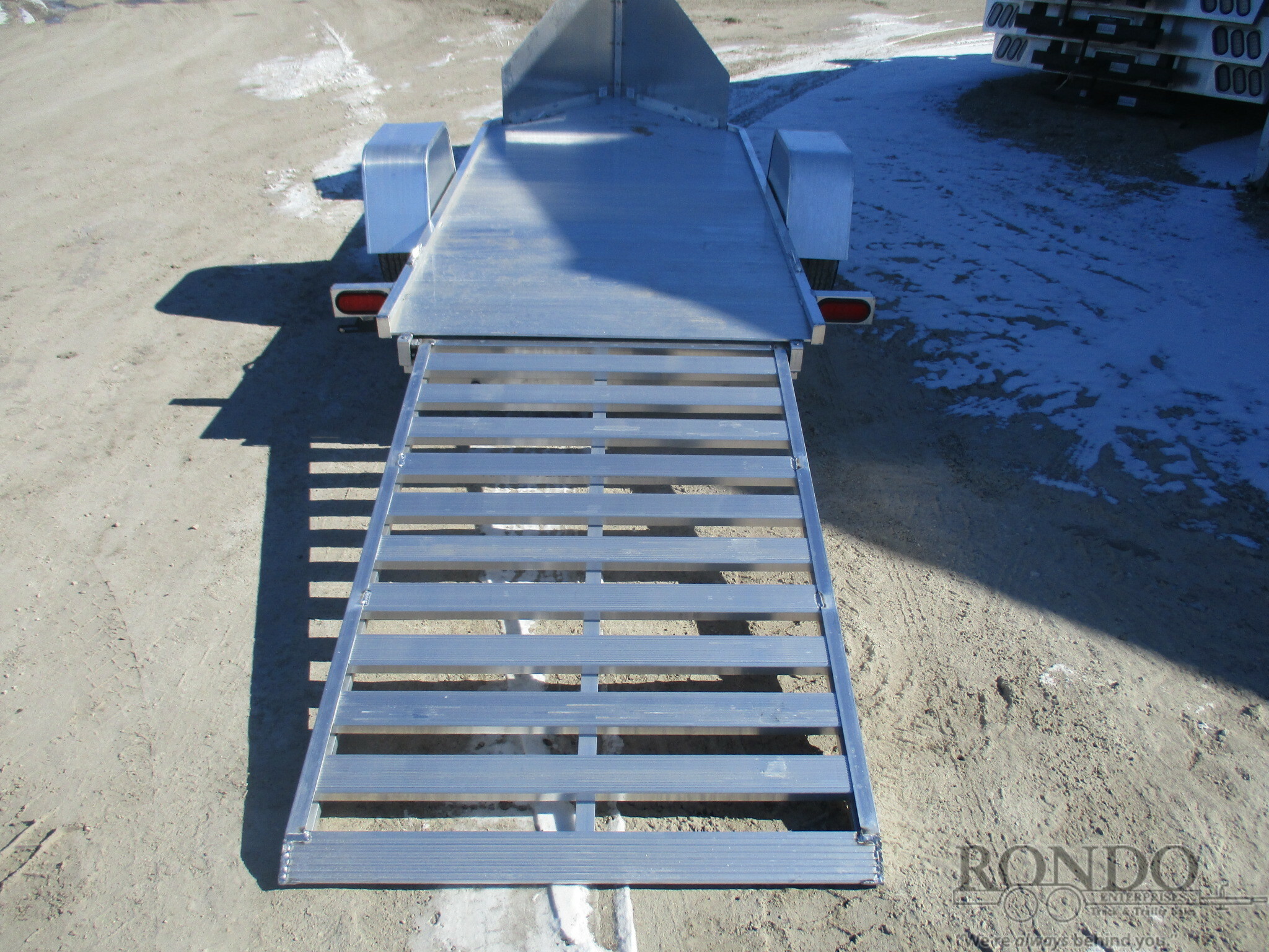 2023 Aluma MC10SR Flatbed Trailer Call Machinery Pete