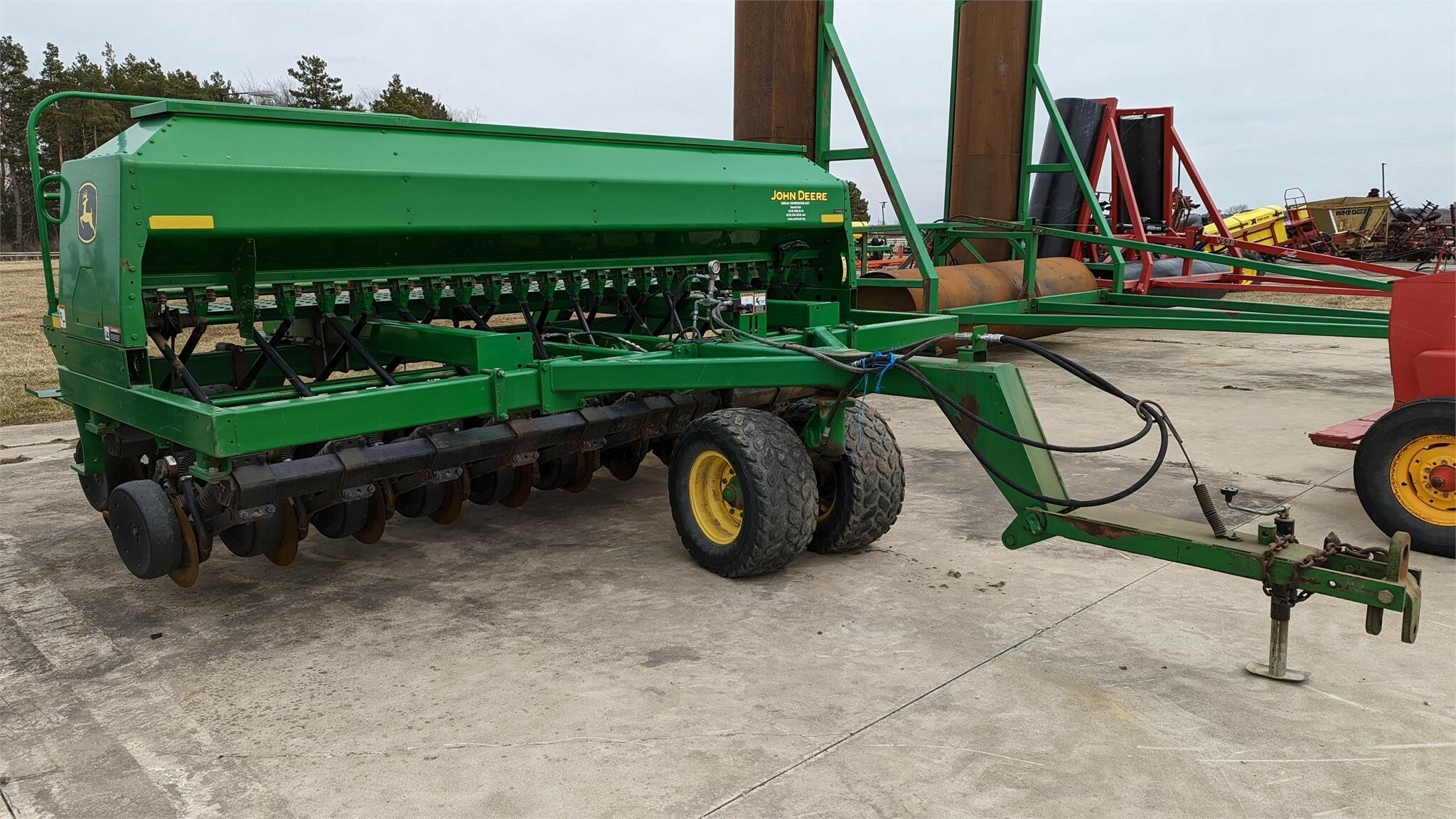 John Deere 1590 Drill 35,000 Machinery Pete