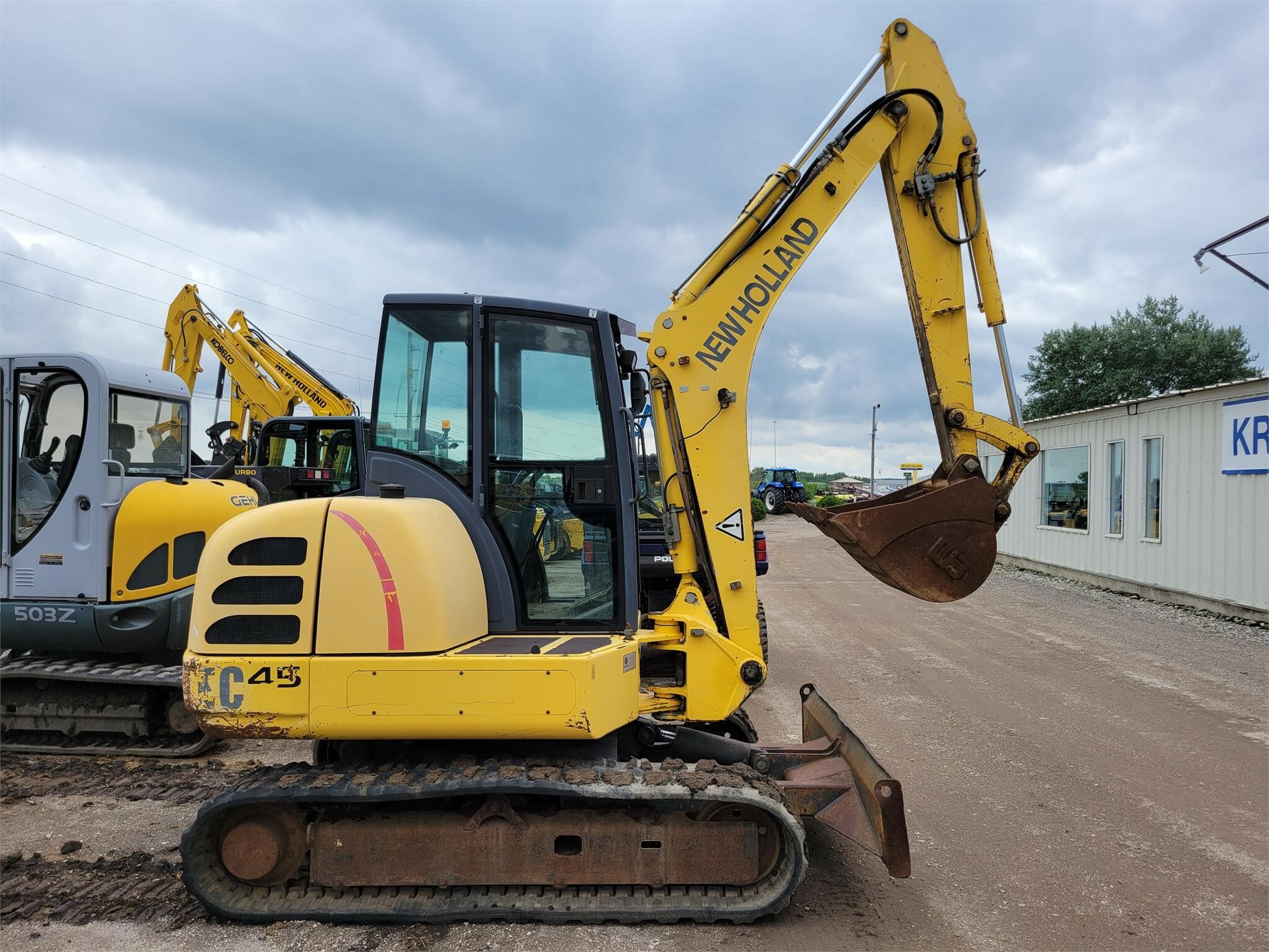 New Holland EC45 Excavators and Mini Excavator 38,500 Machinery Pete