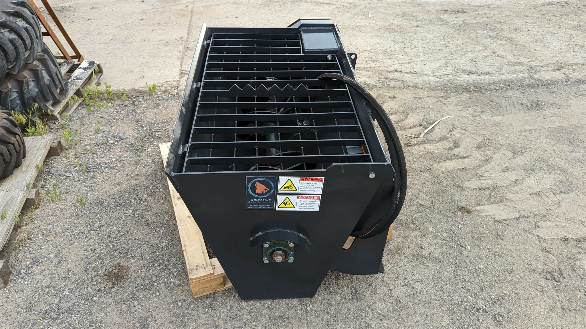 Wolverine CEMENT MIXER Loader and Skid Steer Attachment 2,950