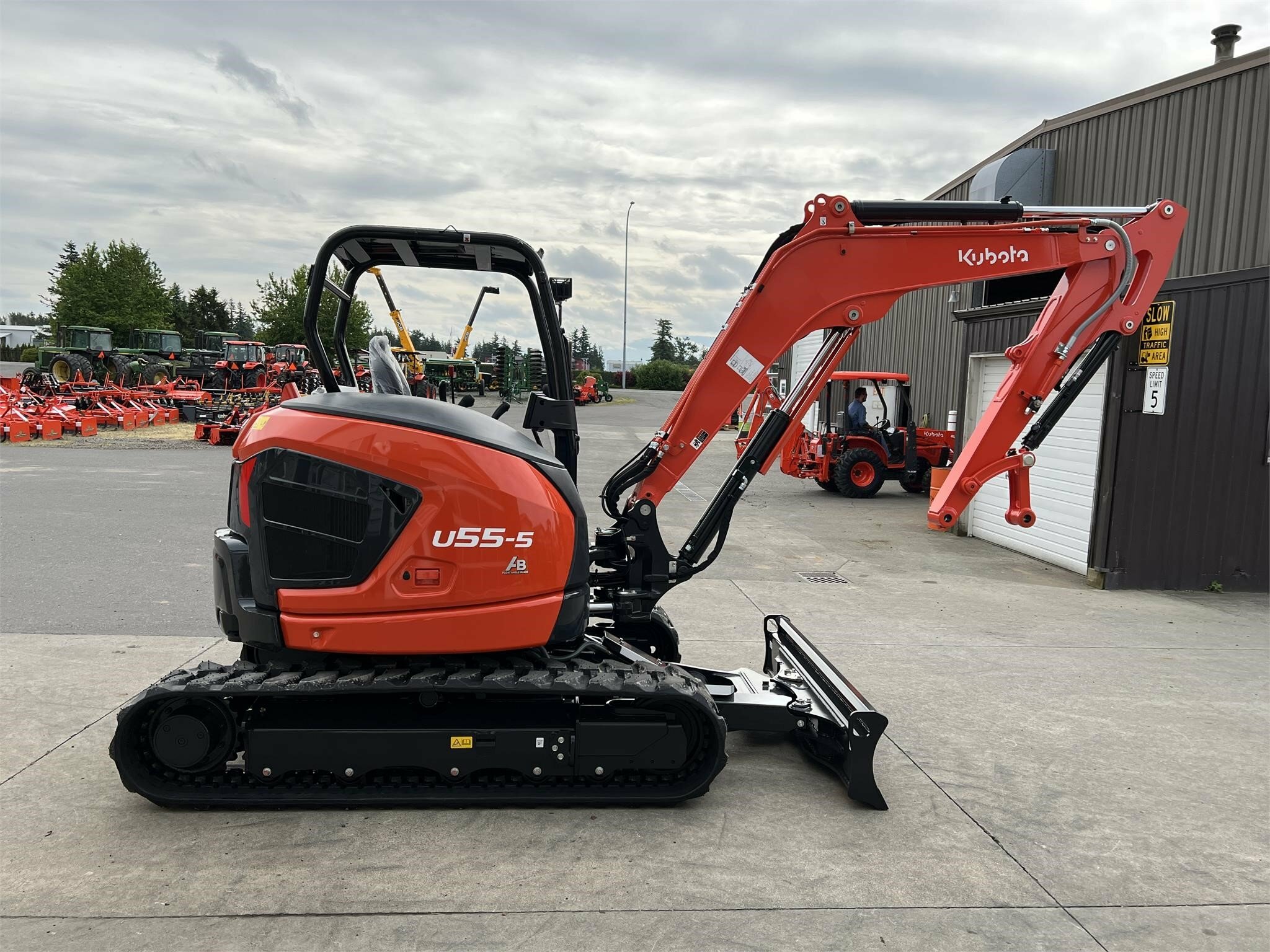 2022 Kubota U555 Excavators and Mini Excavator 76,280 Machinery Pete