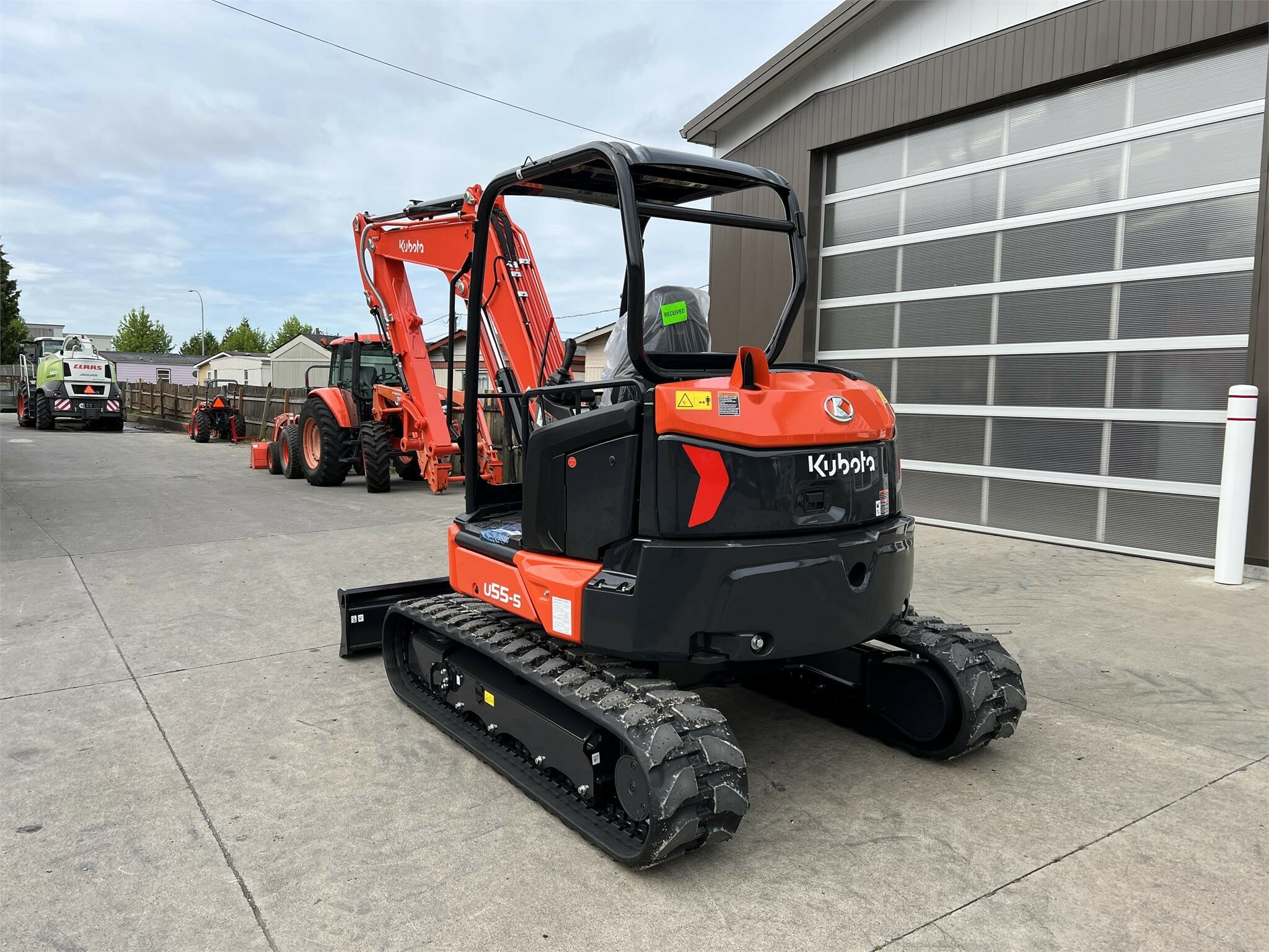 2023 Kubota U555 Mini Excavator 77,400 Machinery Pete