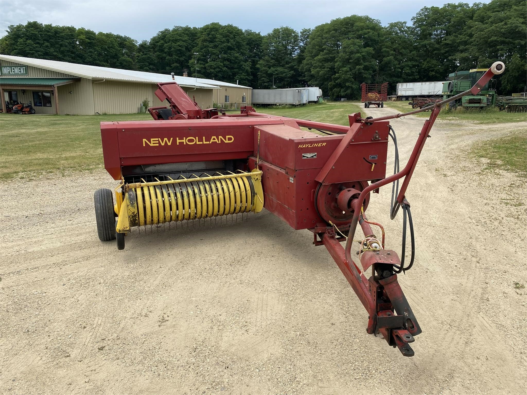 1986 New Holland 311 Small Square Baler 11,995 Machinery Pete