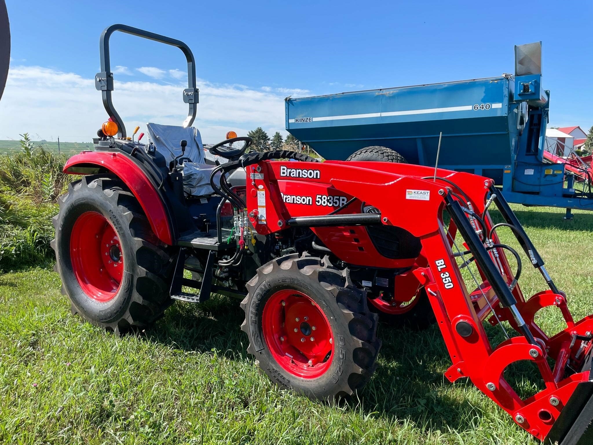 2023 Branson 5835R Tractor 34,024 Machinery Pete
