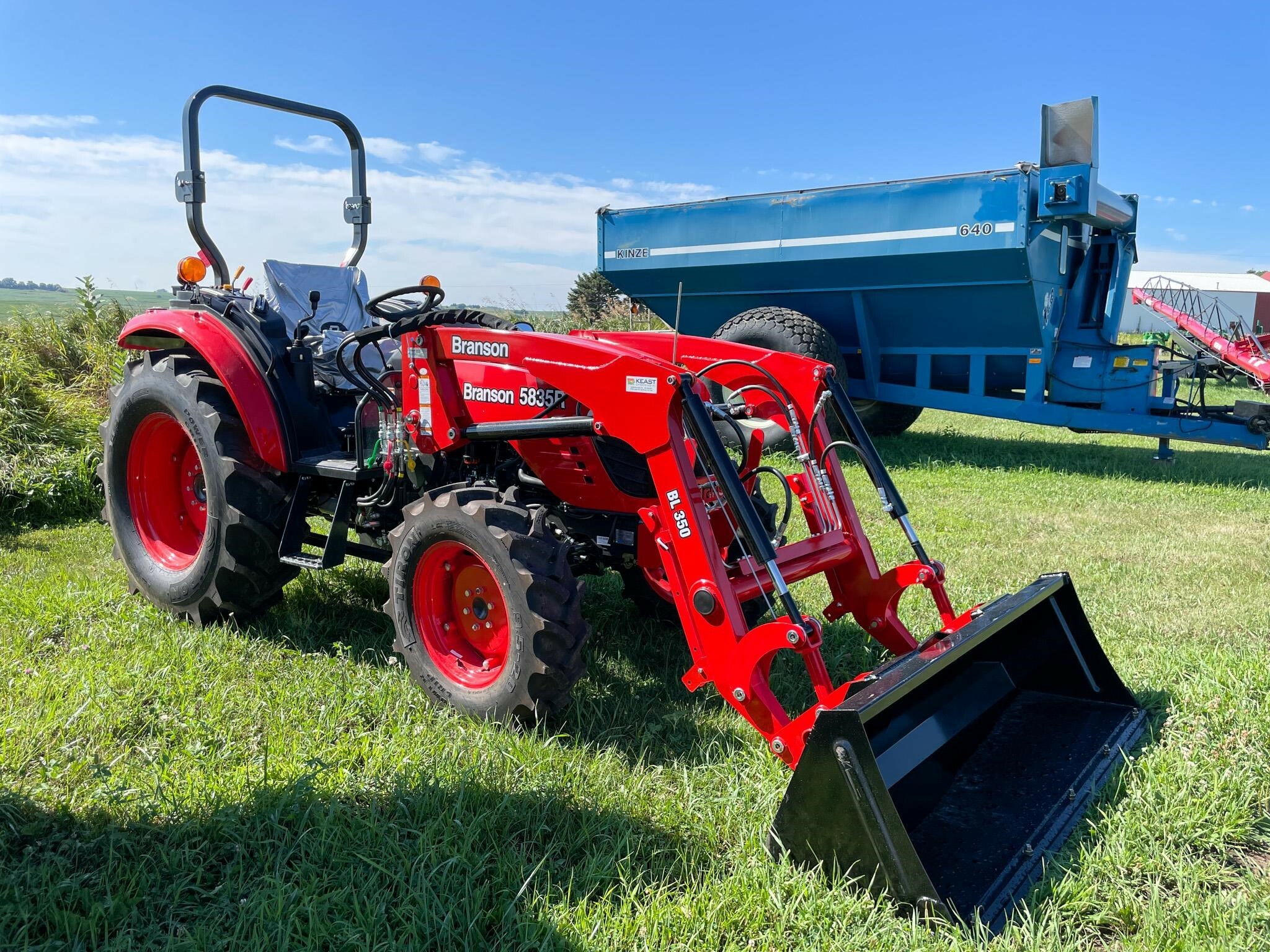 2022 Branson 5835R Tractor 31,497 Machinery Pete