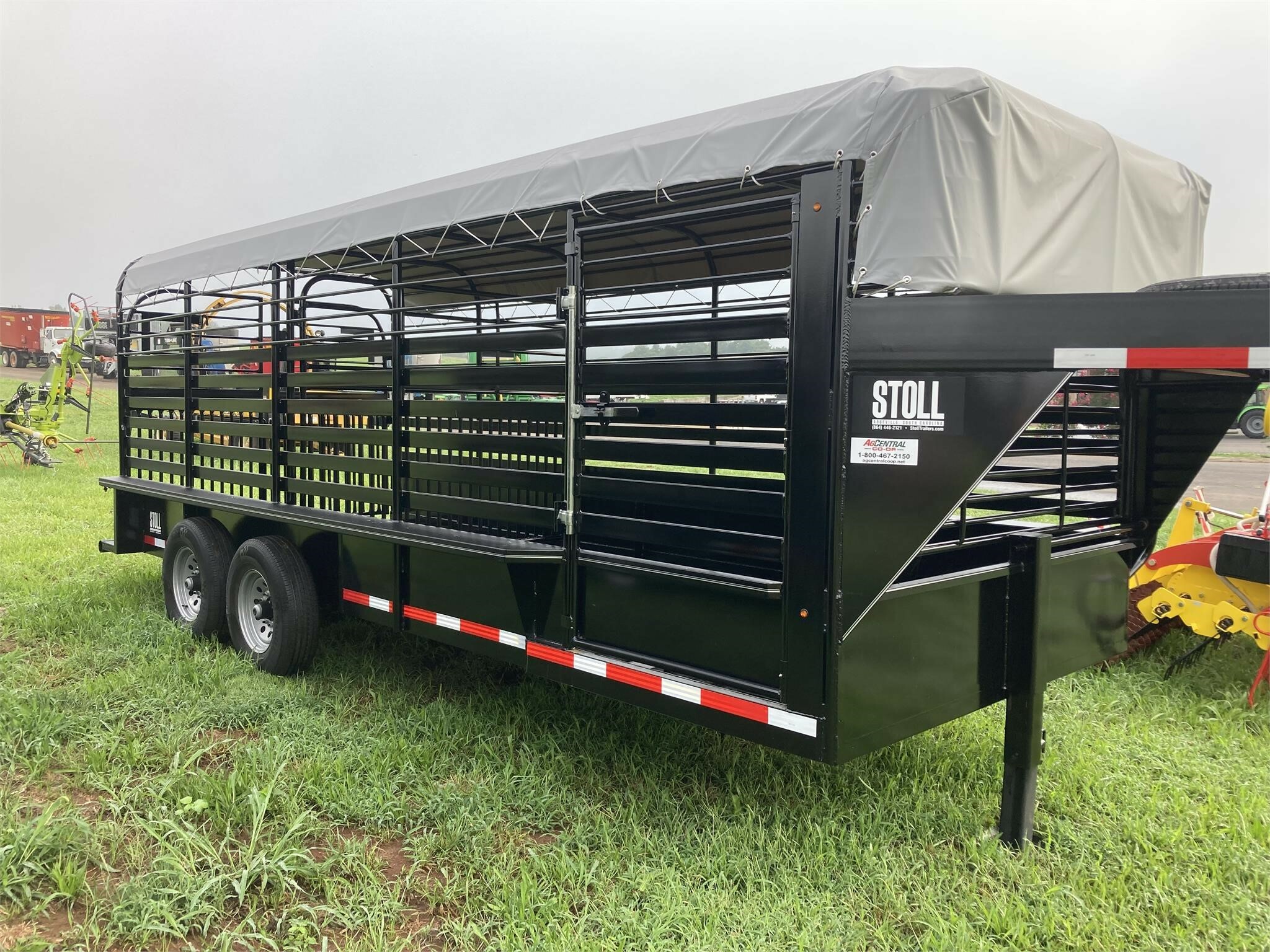 2022 Stoll 20 X 7 Livestock Trailer Call Machinery Pete