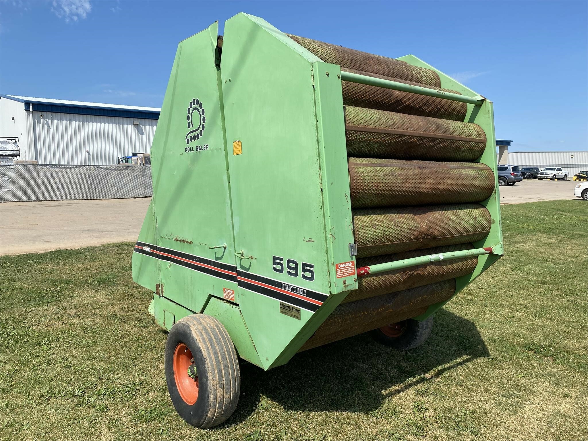 Owatonna Manufacturing 595 Round Baler 995 Machinery Pete