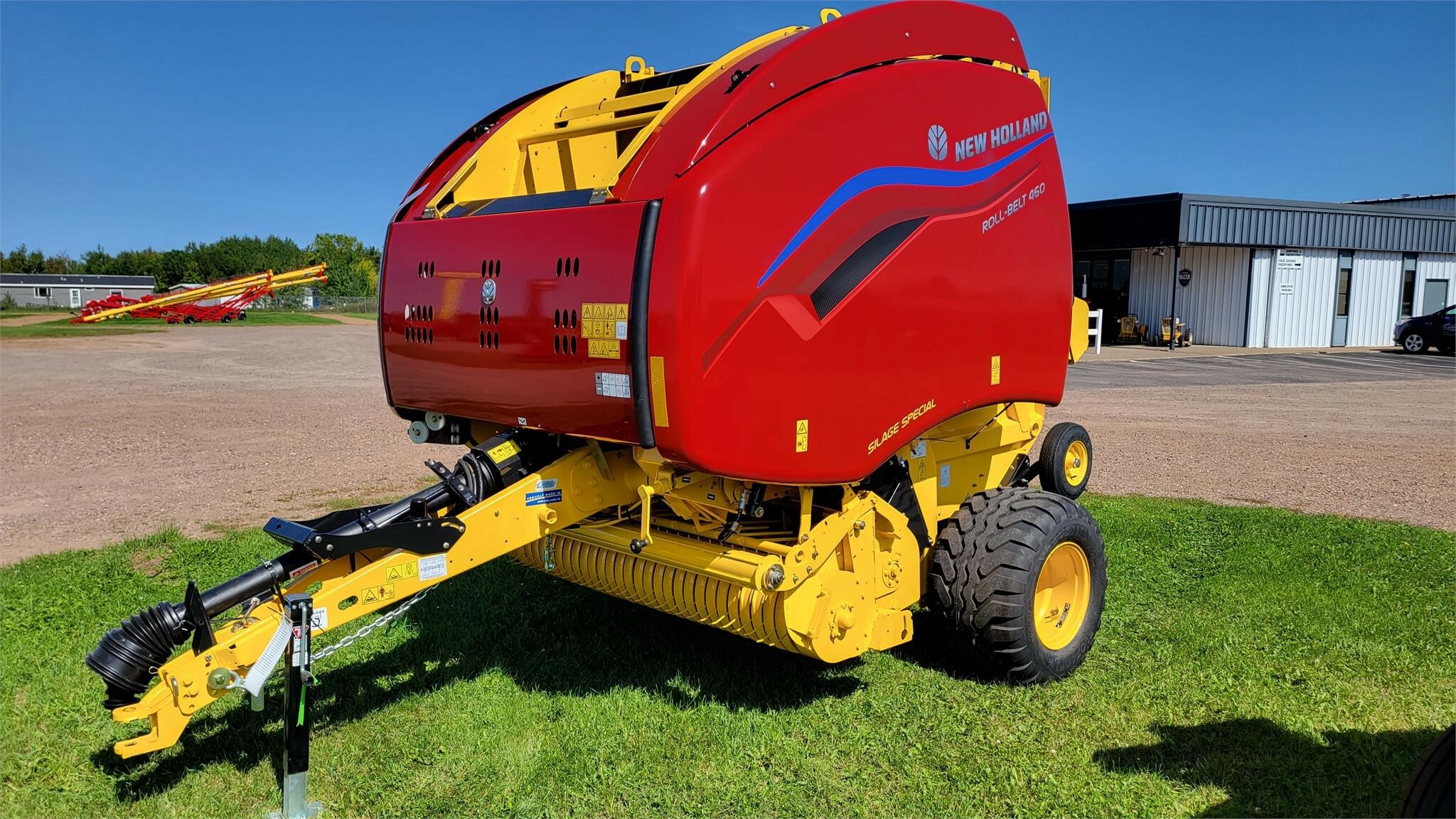 2023 New Holland RollBelt 460 Round Baler Call Machinery Pete