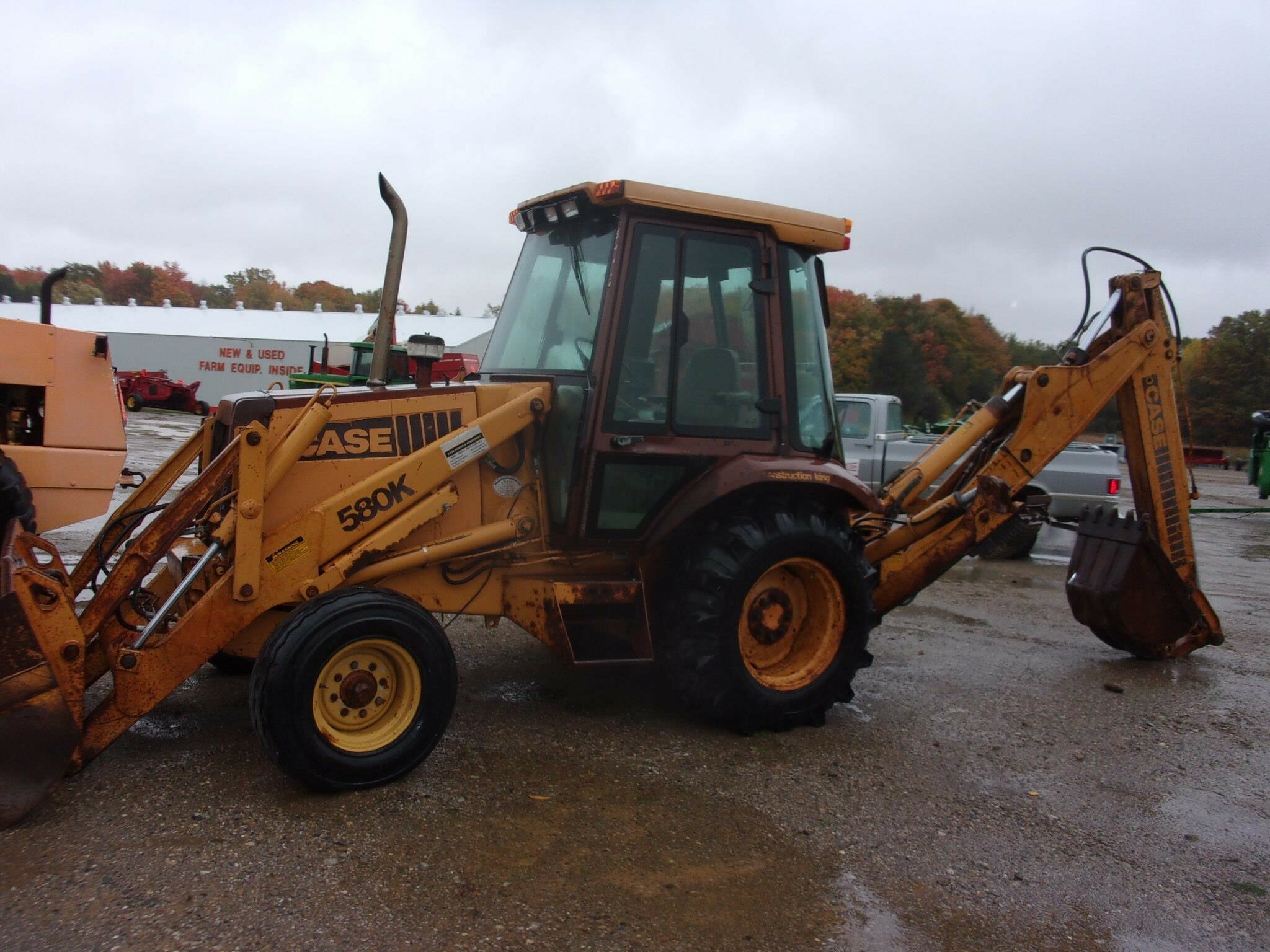 1988 Case 580K Backhoe 24,000 Machinery Pete