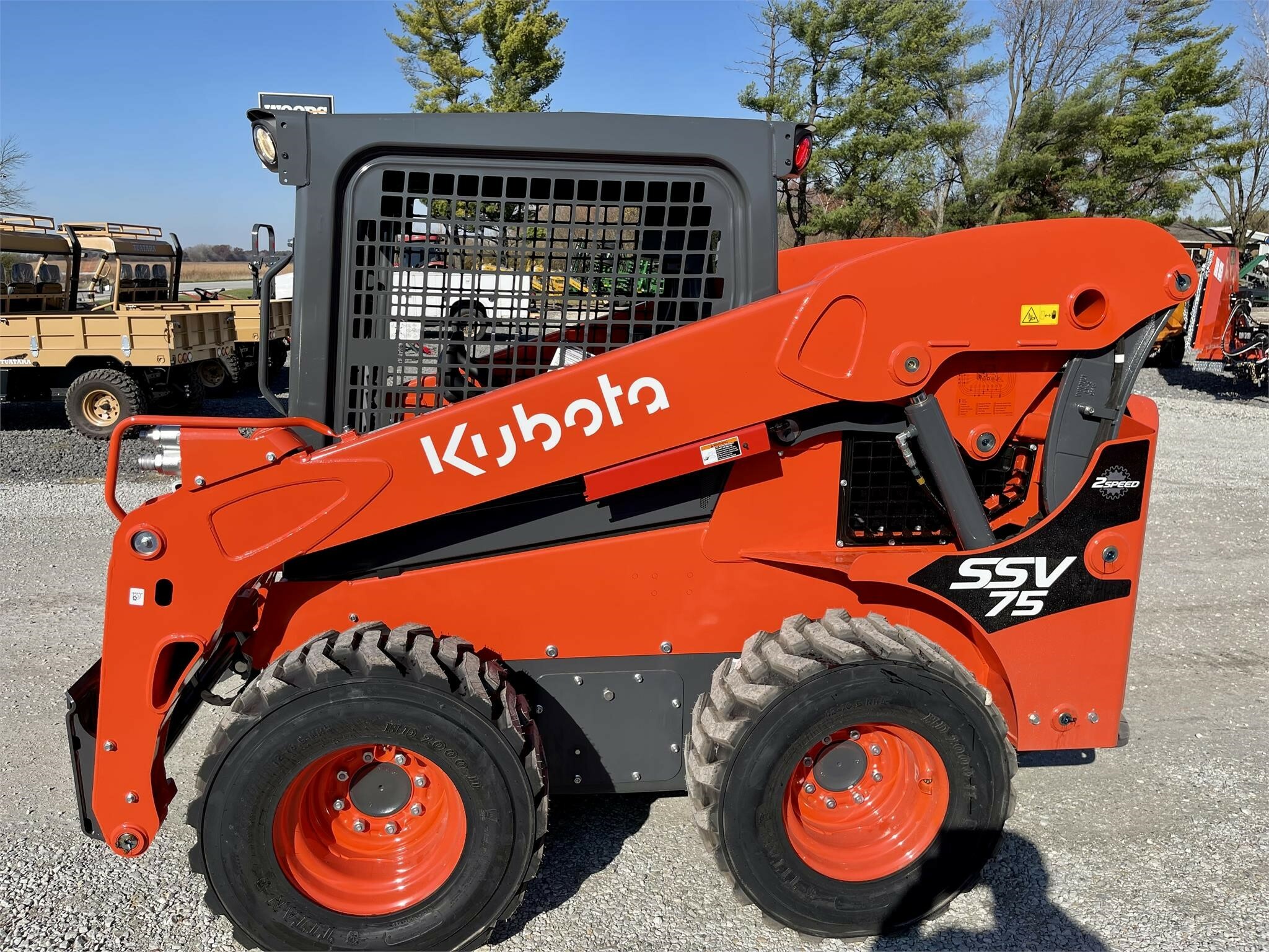 Kubota SSV75 Skid Steer Call Machinery Pete