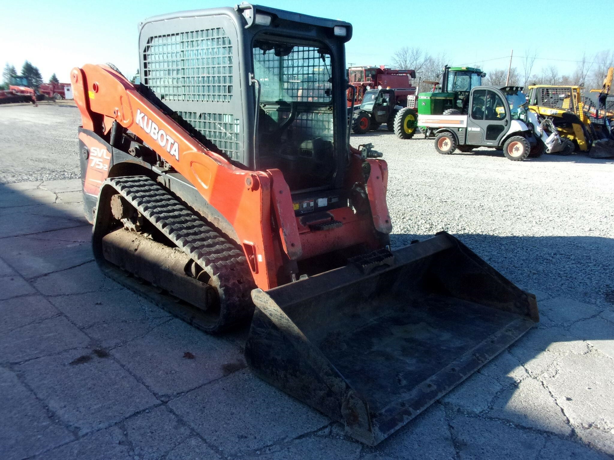 Kubota SVL75 Skid Steer 60,000 Machinery Pete