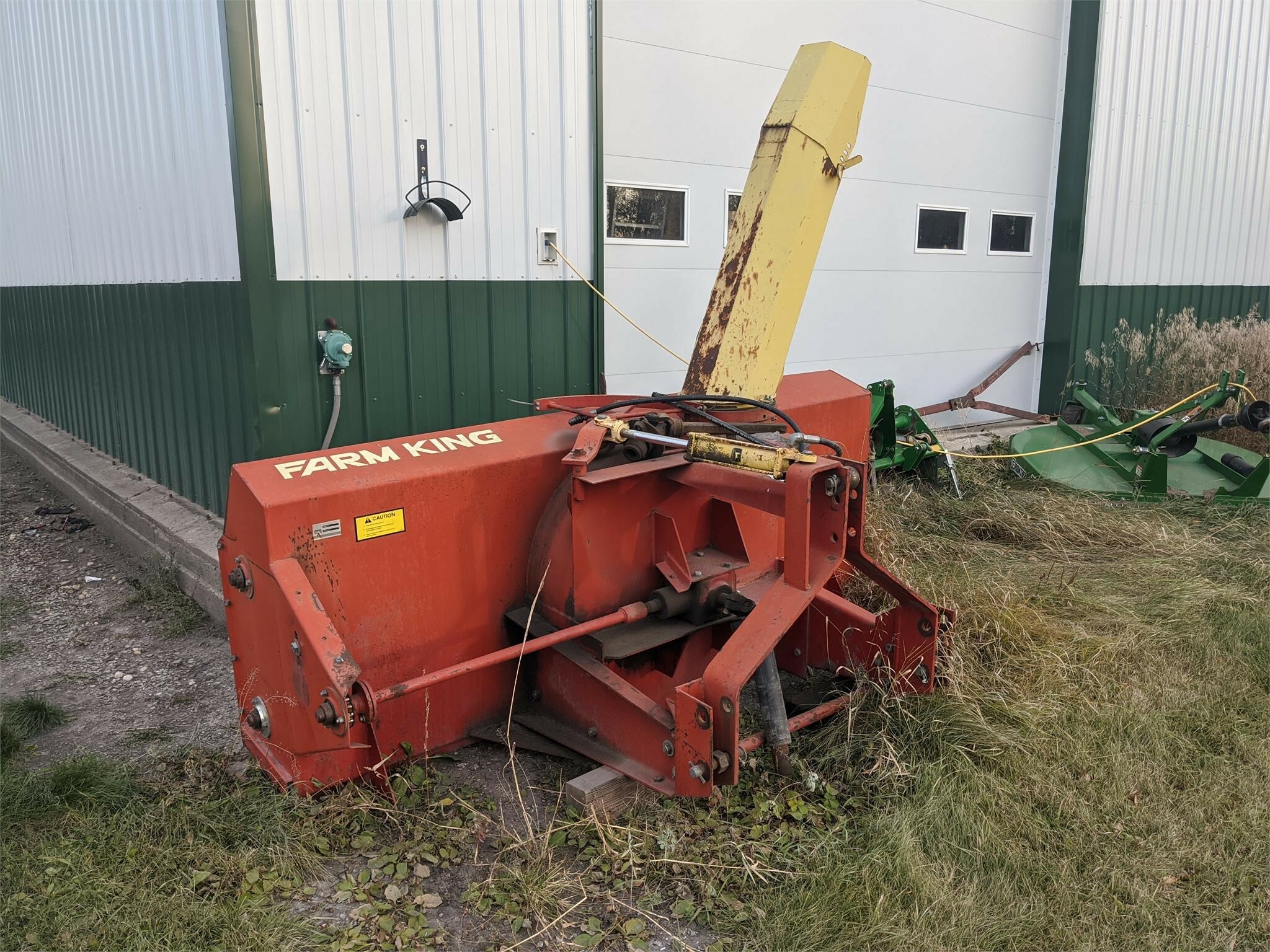 Buhler Farm King 960 Snow Blower 2,500 Machinery Pete