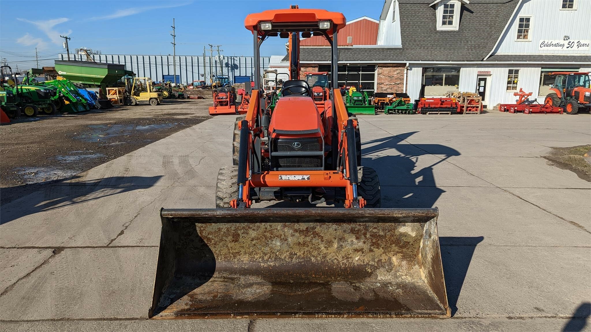 2016 Kubota M62 Backhoe 45,000 Machinery Pete