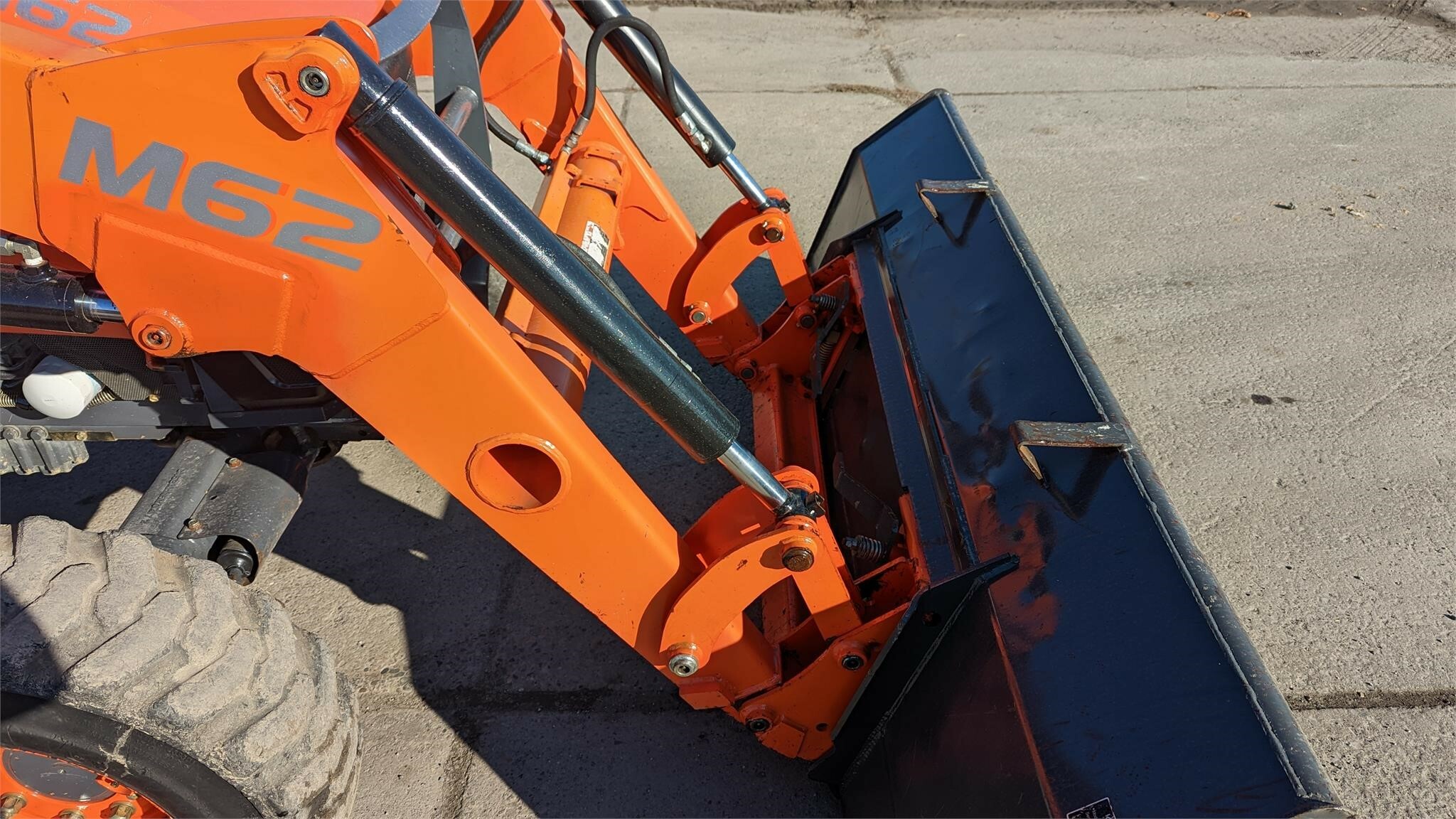2016 Kubota M62 Backhoe 45,000 Machinery Pete