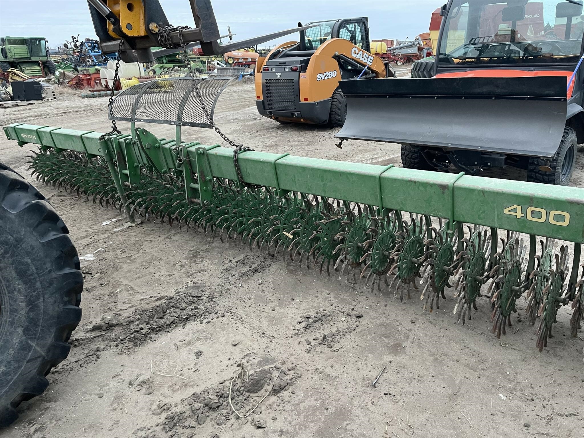 John Deere 400 Rotary Hoe 2,950 Machinery Pete