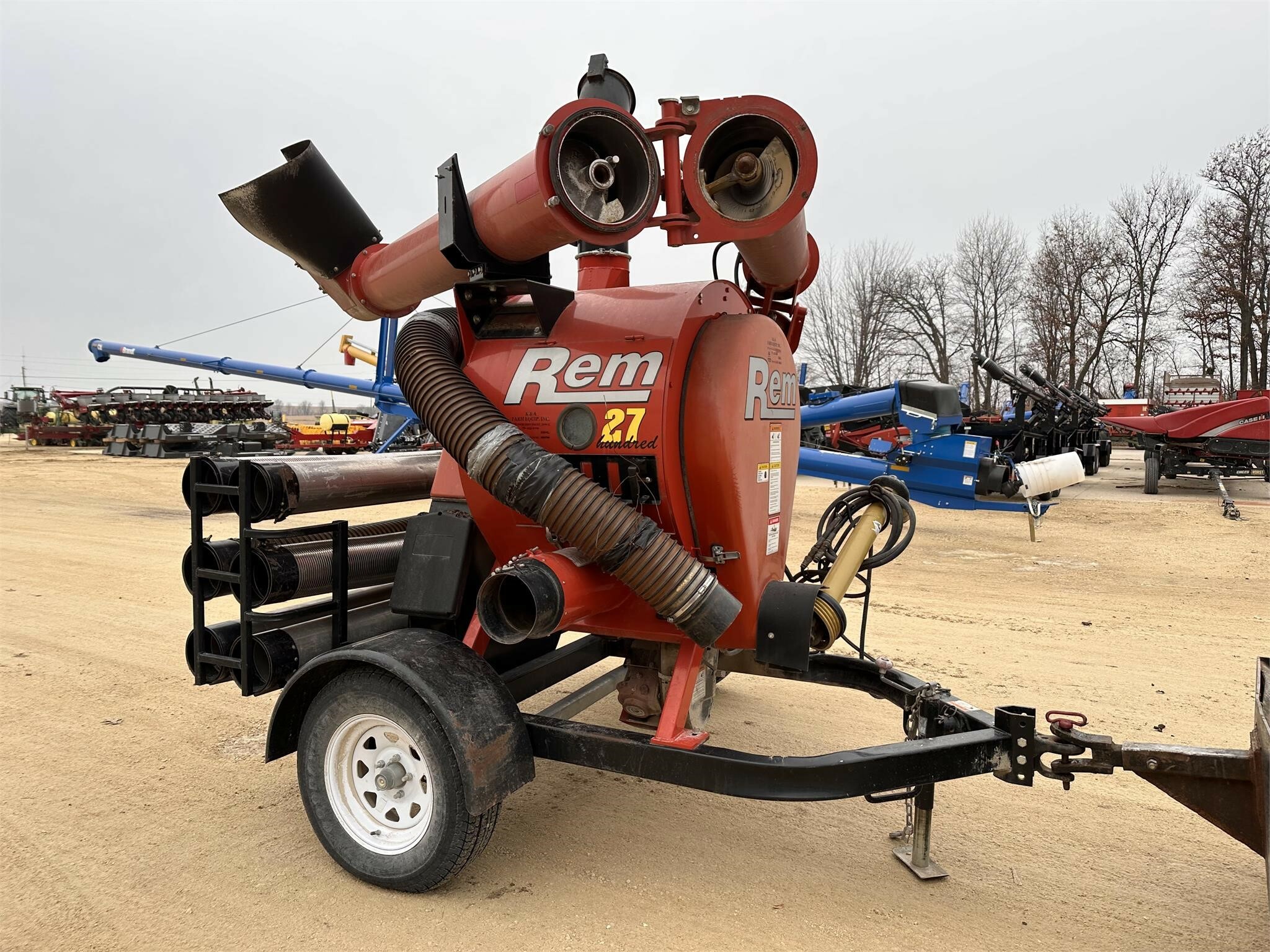 Rem 2700 Grain Vac 19,500 Machinery Pete