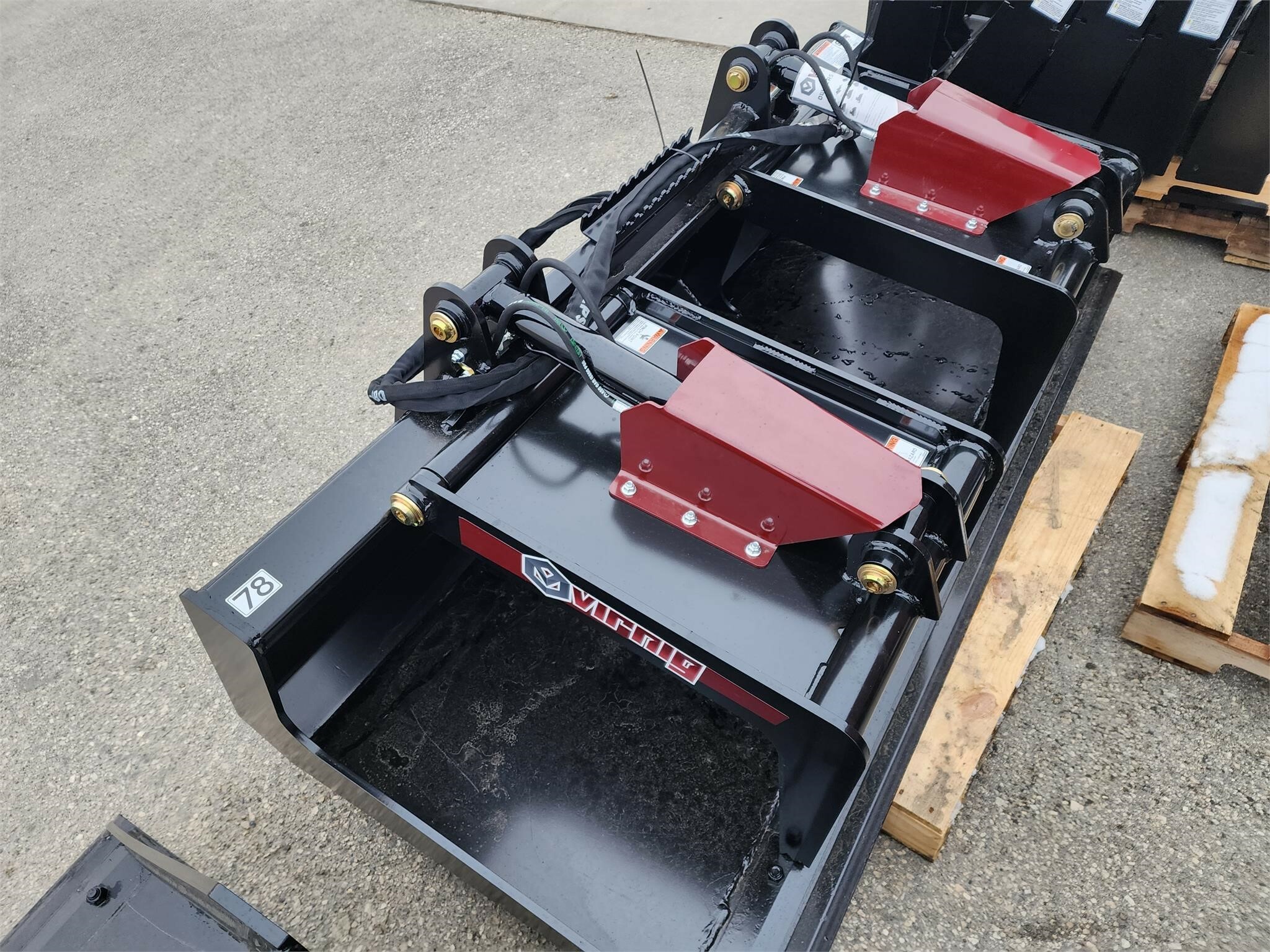 2023 Virnig SBG78 Loader and Skid Steer Attachment Call Machinery Pete