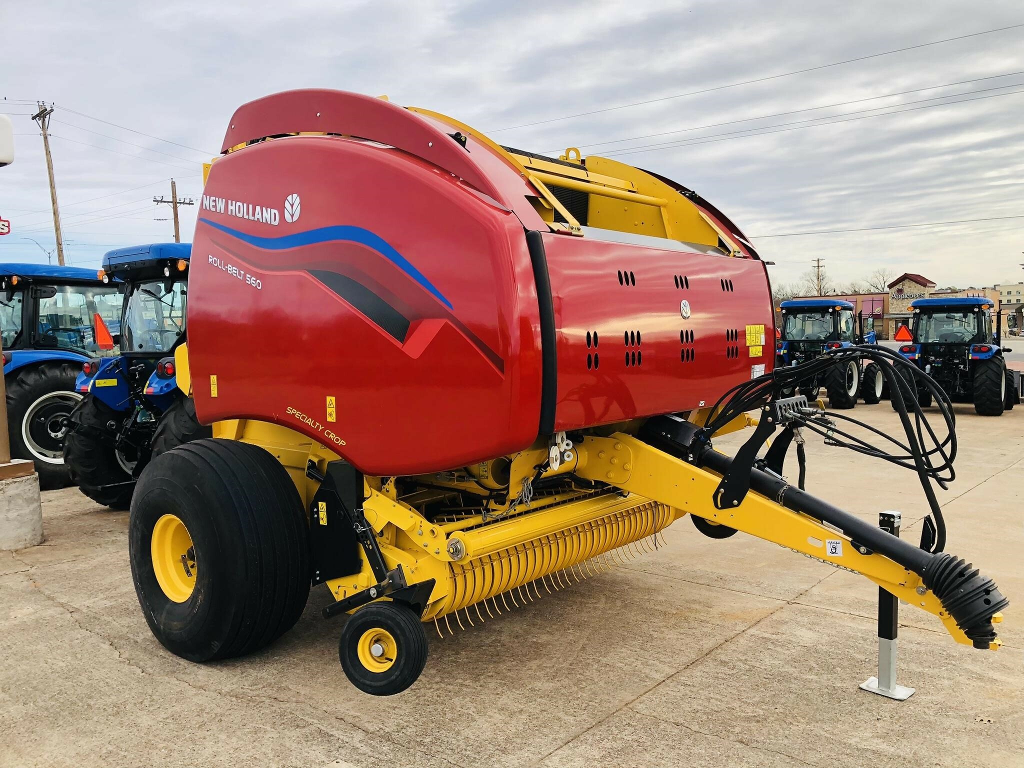 2022 New Holland RollBelt 560 Round Baler Call Machinery Pete