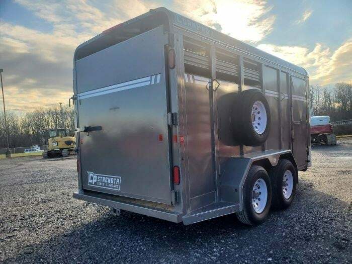 2023 Corn Pro SB16 6S Livestock Trailer 9,900 Machinery Pete