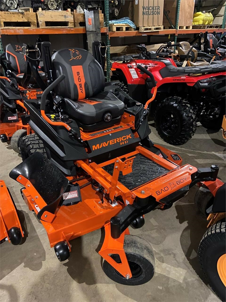 2023 Bad Boy MAVERICK HD 6000 Lawn Mower 8,432 Machinery Pete