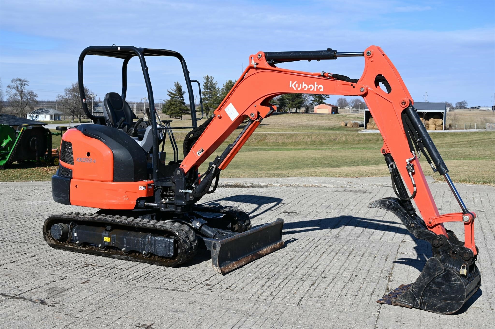 2021 Kubota KX0334 Mini Excavator 38,900 Machinery Pete