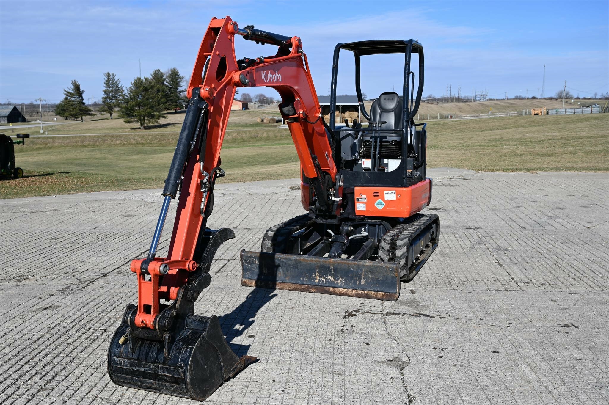 2021 Kubota KX0334 Mini Excavator 38,900 Machinery Pete