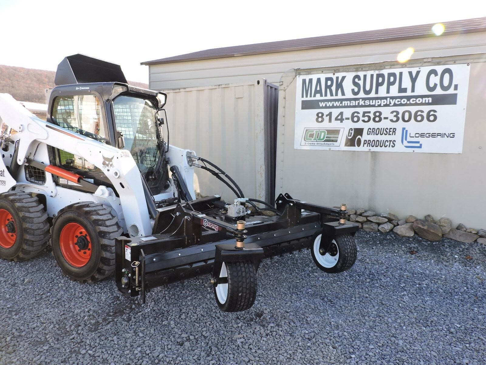 Virnig POWER RAKE 90" Loader and Skid Steer Attachment 13,899