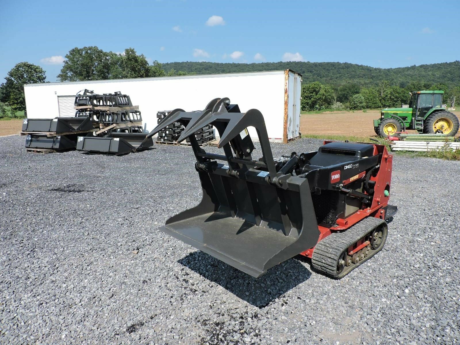CID 44" GRAPPLE BUCKET TORO DINGO MOUNT Loader and Skid Steer
